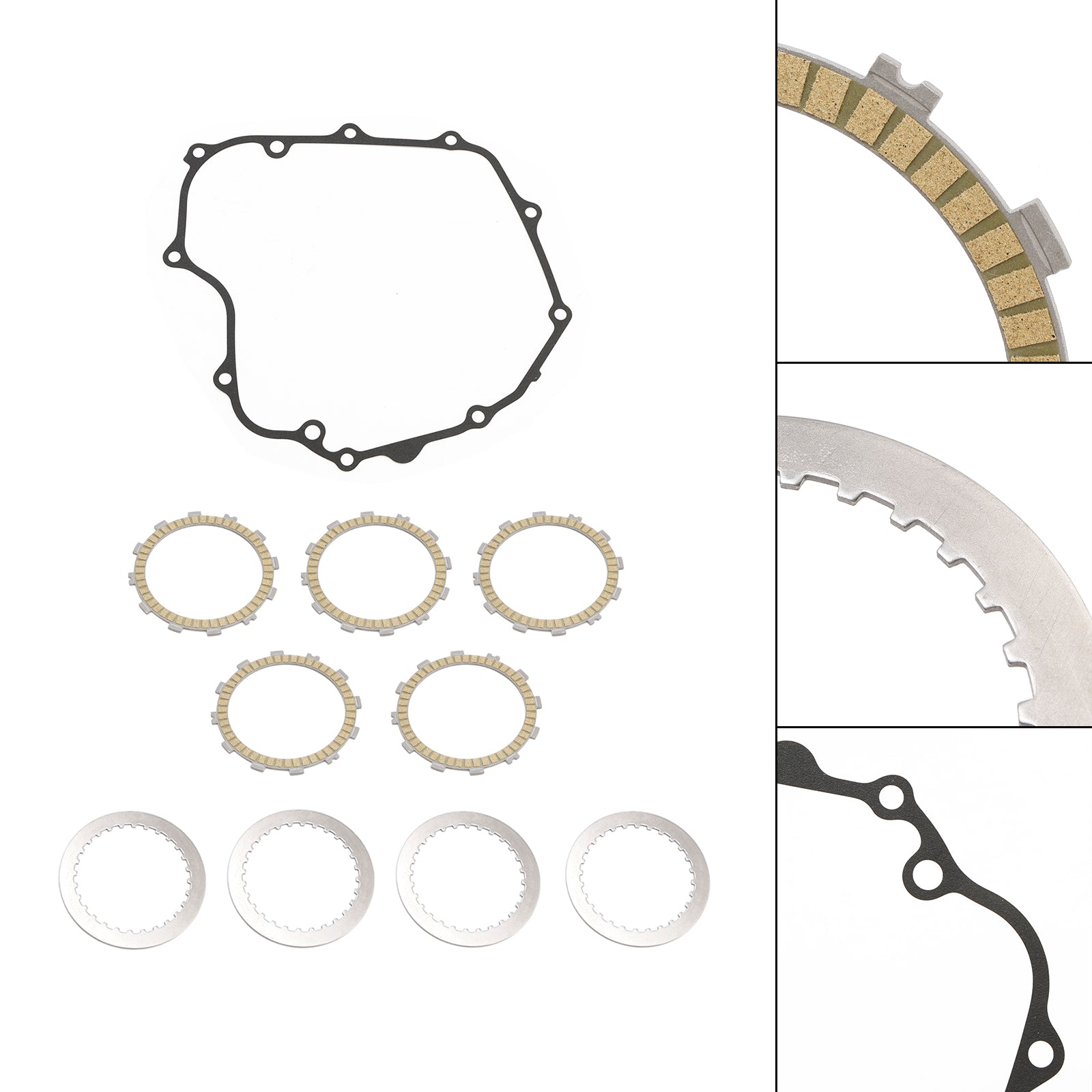 Clutch Friction Plates And Gasket Kit for Kawasaki ER250 Z250 Ninja 250 2013-14