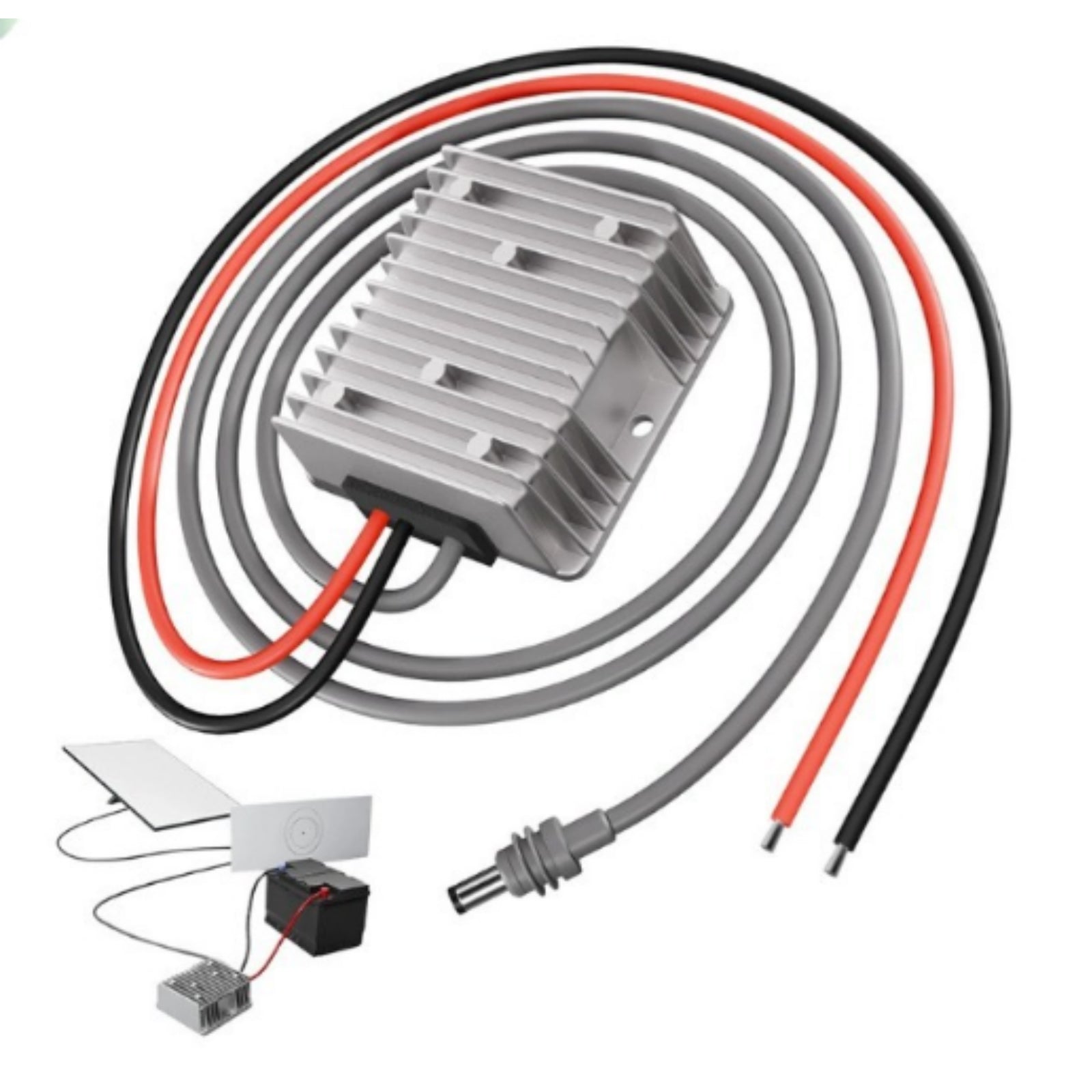 Mini 12V Adapter DC Step Up Converter 12V/24V To 57V 4.5A 256W Smart Boost