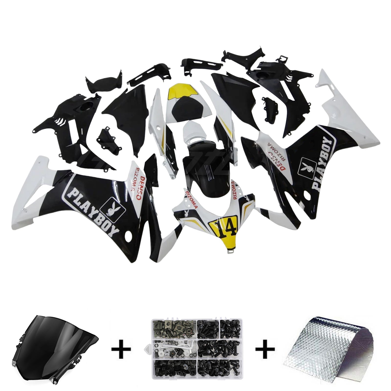 Honda CBR500R 2013-2015 Fairing Kit Bodywork Plastic ABS