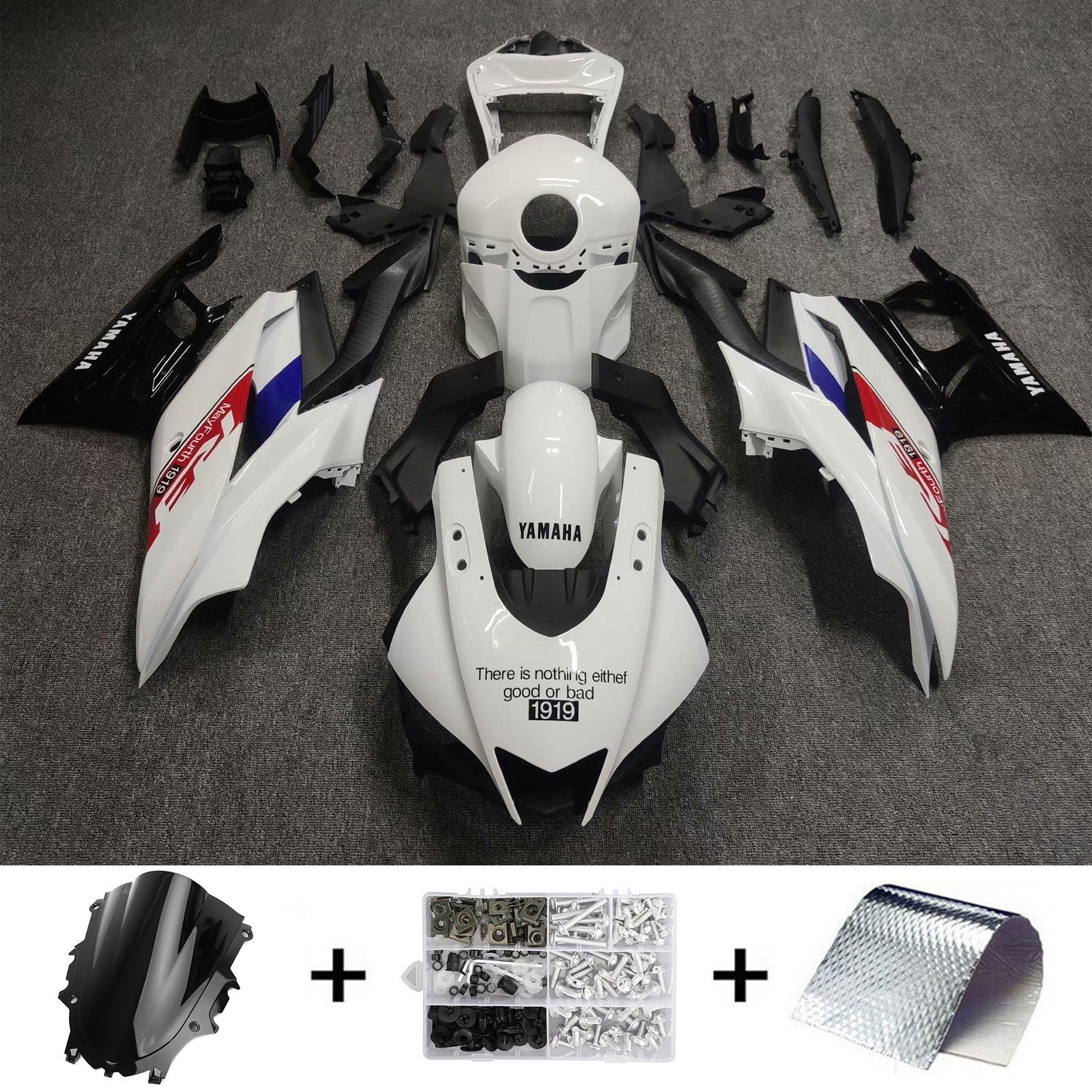 Yamaha YZF-R3 R25 2022-2024 Fairing Kit Bodywork Plastic ABS