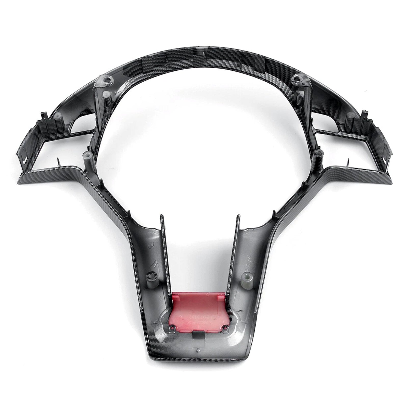 Steering Wheel Cover Carbon Look For Mercedes Benz C-Class W204 C63 AMG