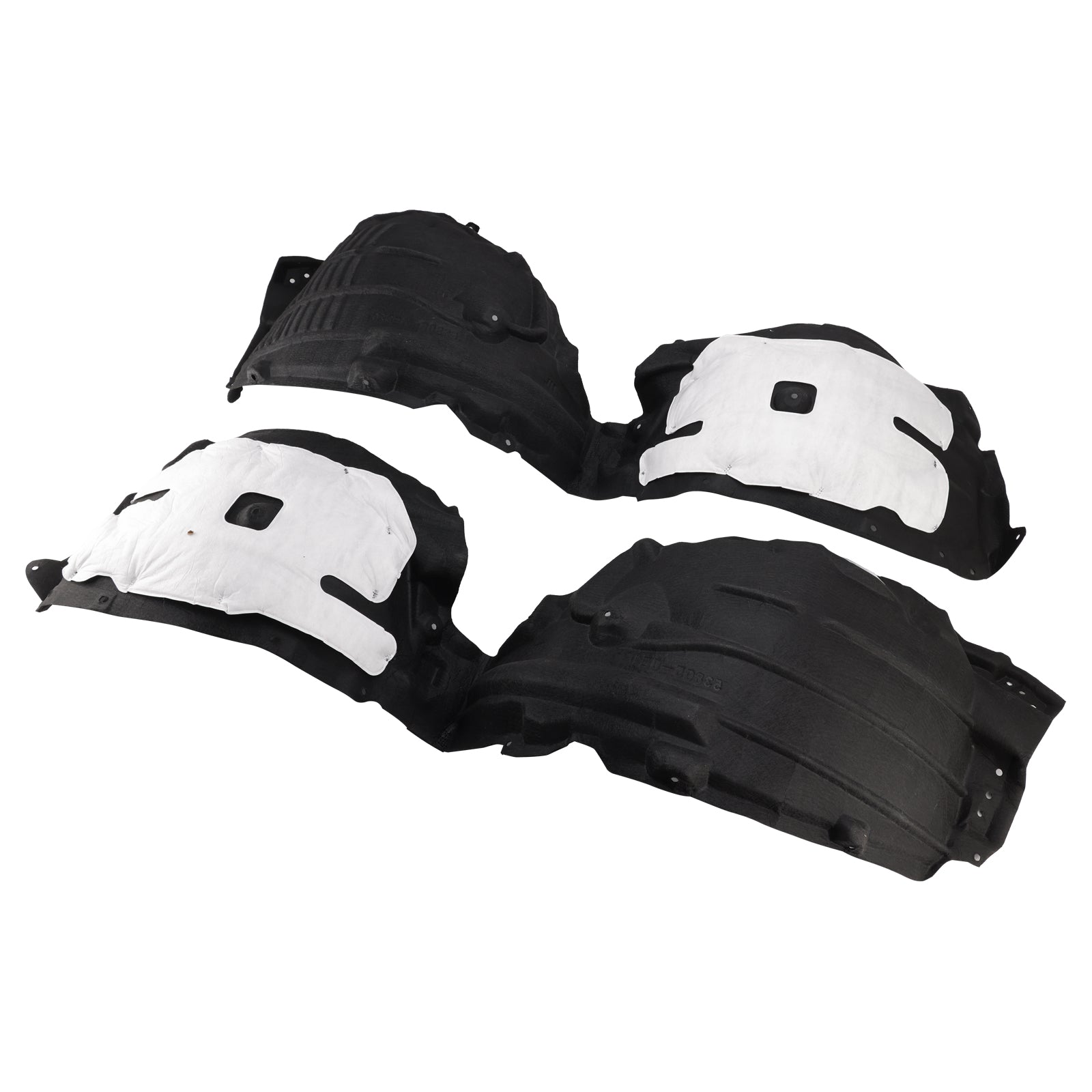 Pair Front Inner Side Fender Liners For 2020-2024 Toyota Highlander 538060E170