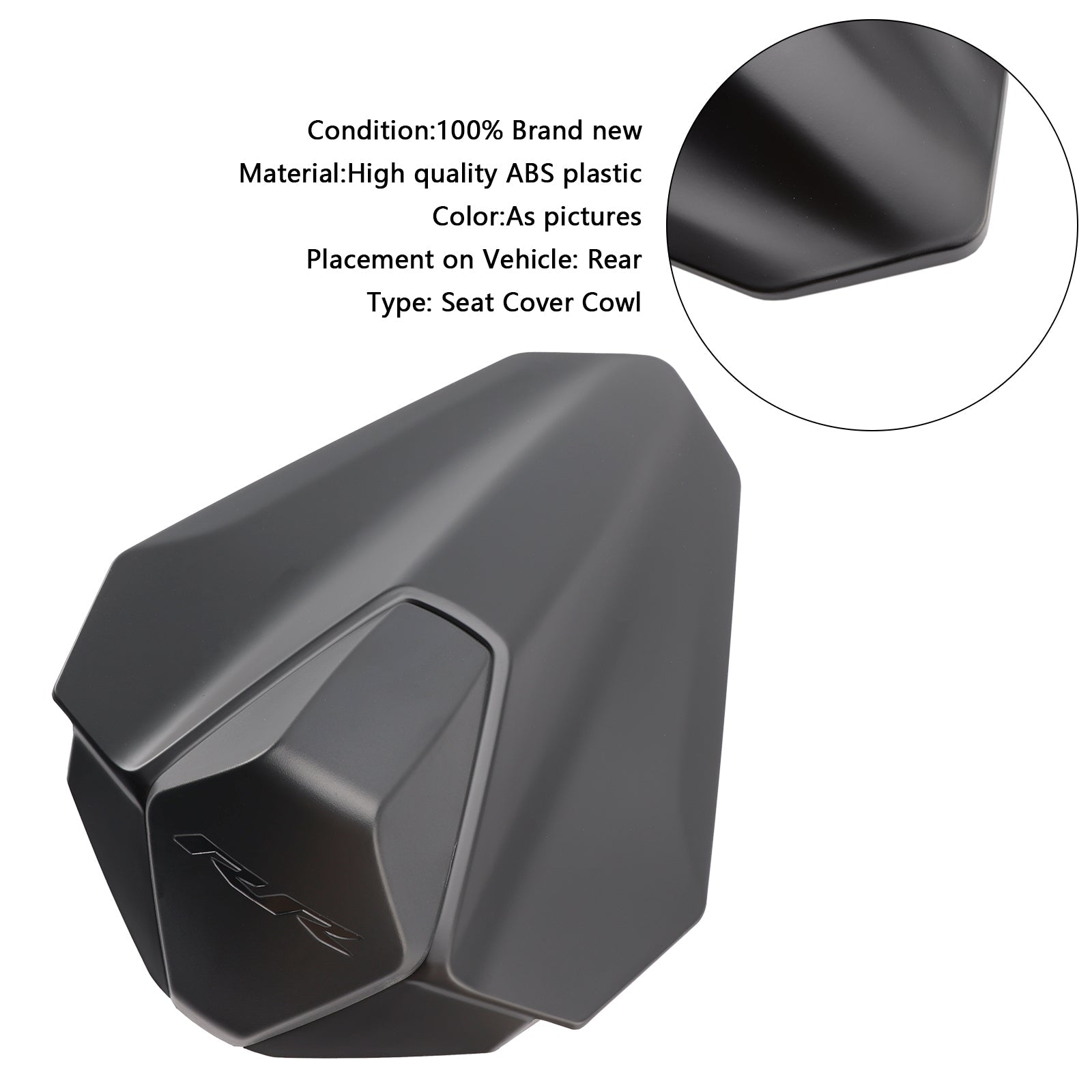 2023-2024 혼다 CBR250RR 리어 테일 2열 시트 페어링 커버