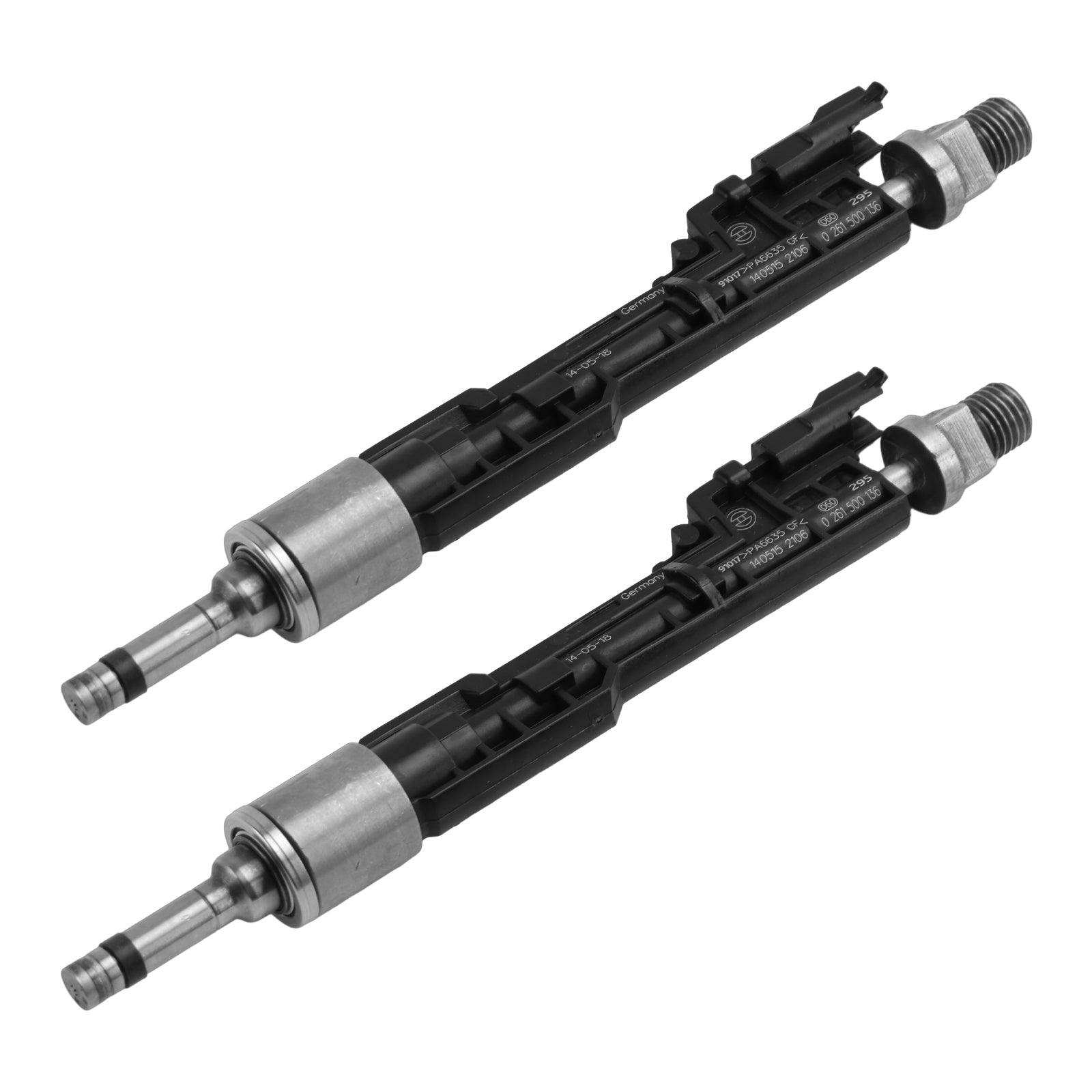 2Pcs Fuel Injector For BMW F10 M5 F06 F07 F12 F13 F15 X5 0261500136 13647599876