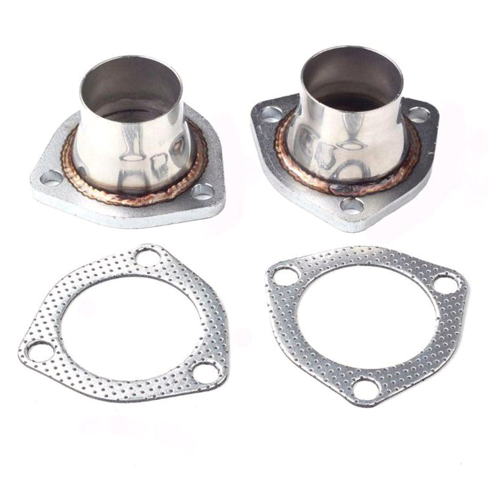 Exhaust Header Manifold Fit Chevy Small Block SB V8 262 265 283 305 327 350 400