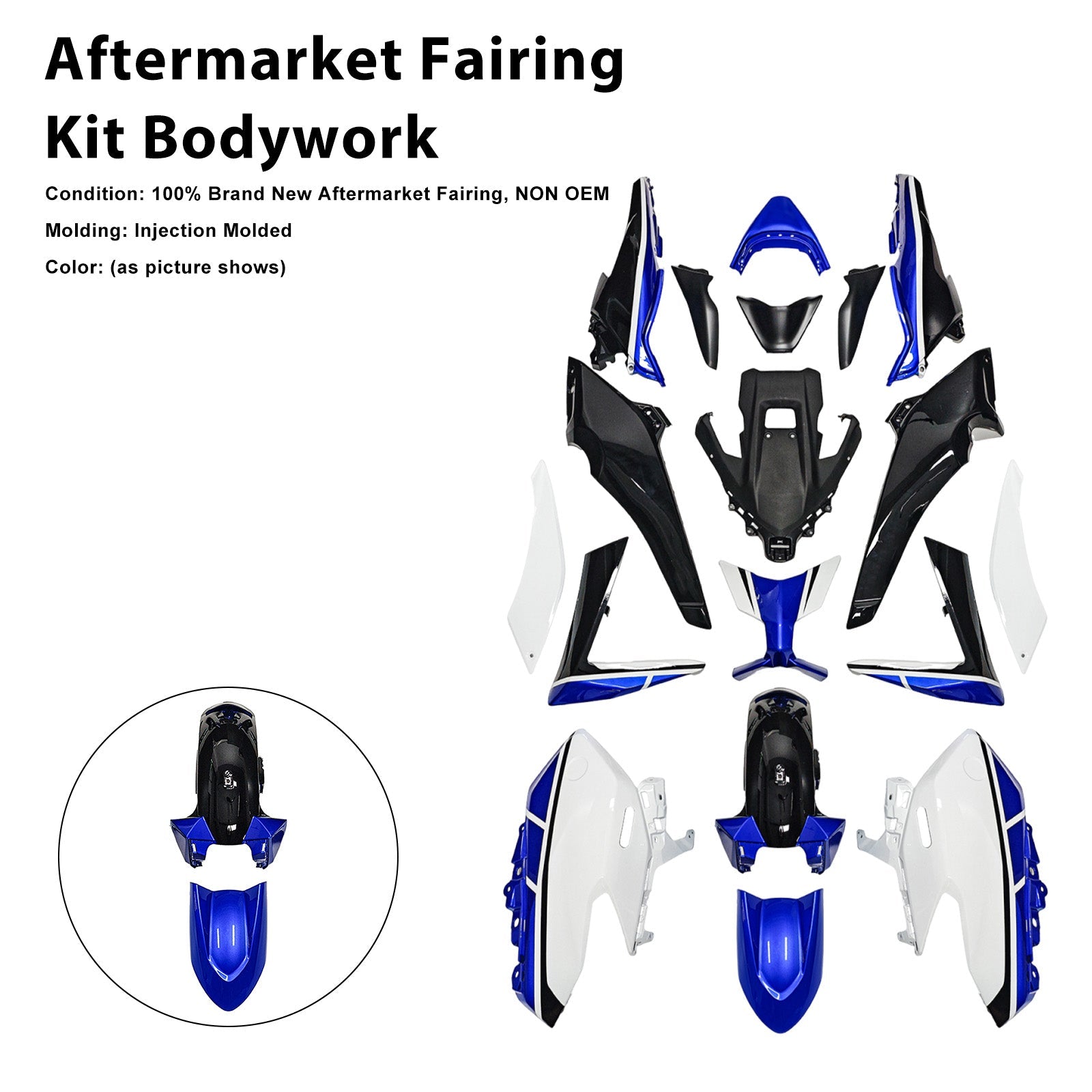 2025-2026 for Yamaha TMAX560 Injection Bodywork Fairing Kit