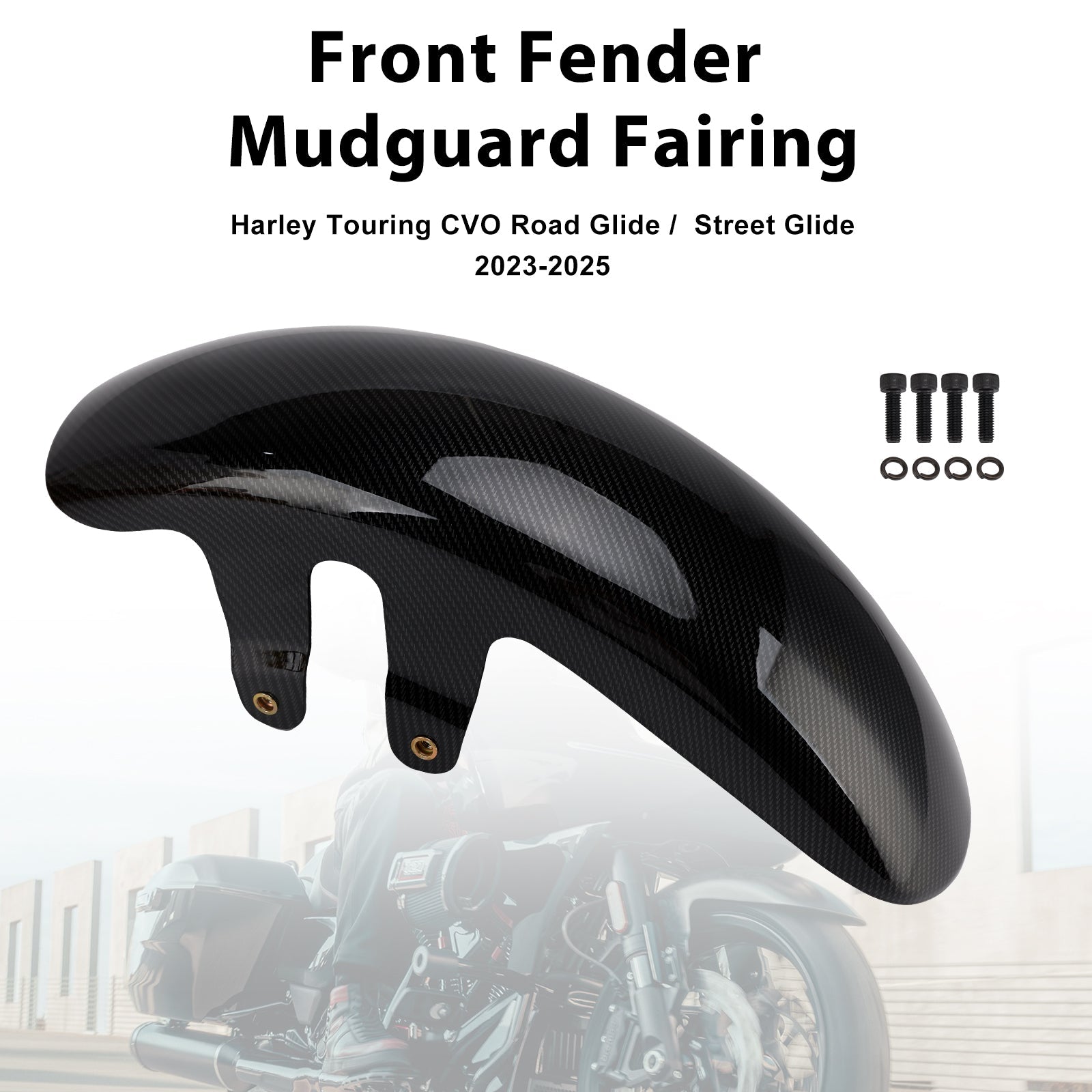 2023-2025 Touring CVO Road Glide / Street Glide Front Fender Mudguard Fairing
