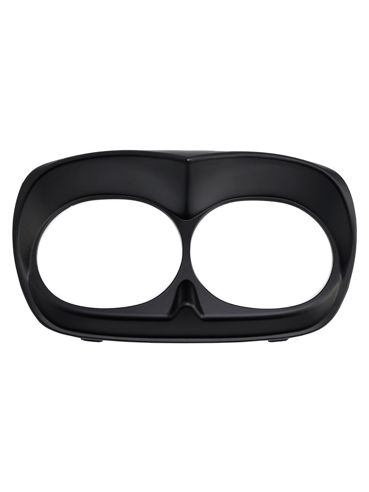 Dual Headlight Trim Bezel Cover Fairing For Road Glide 1998-2013