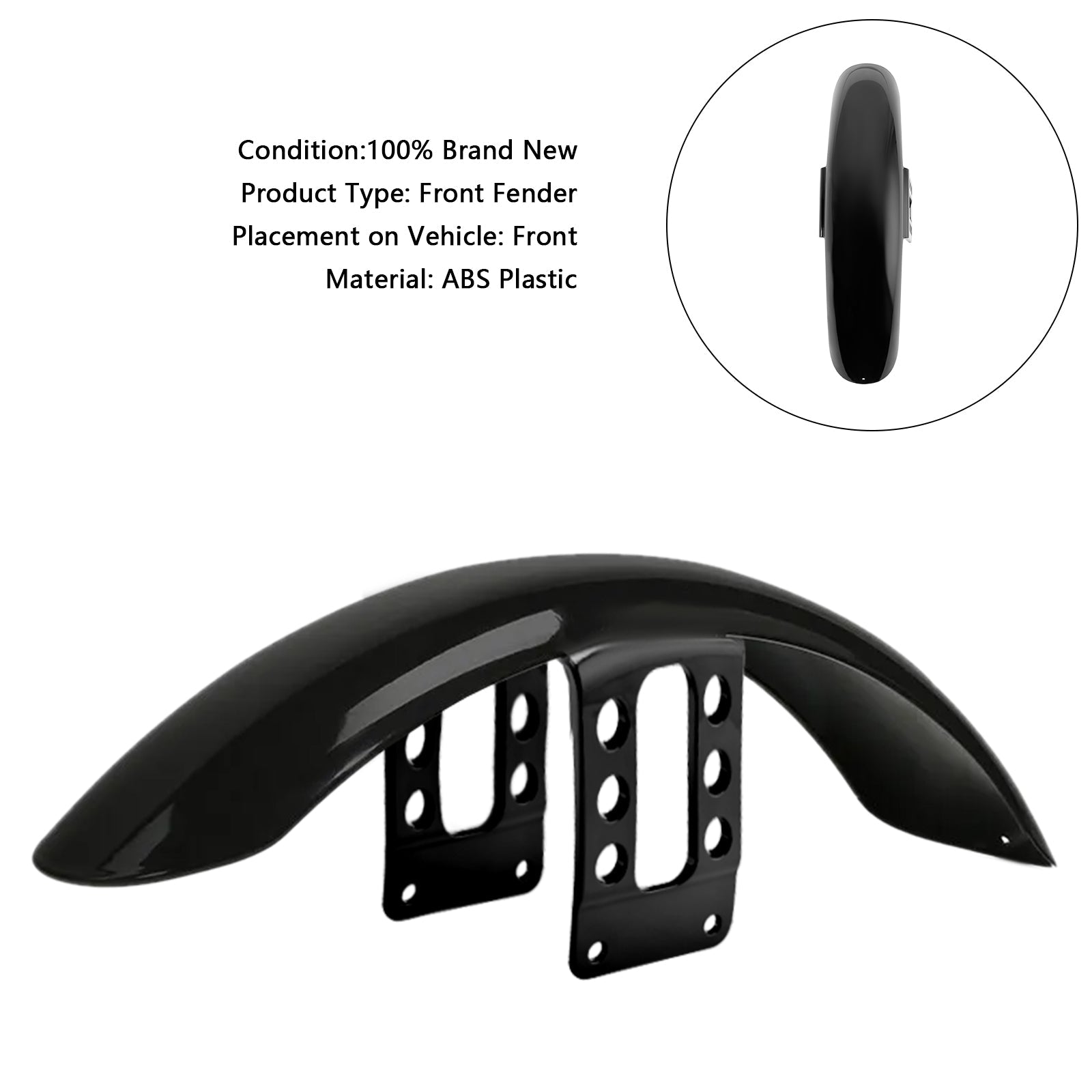 High Front Fender Mudguard Fairing For Sportster 883 1200 1988-up