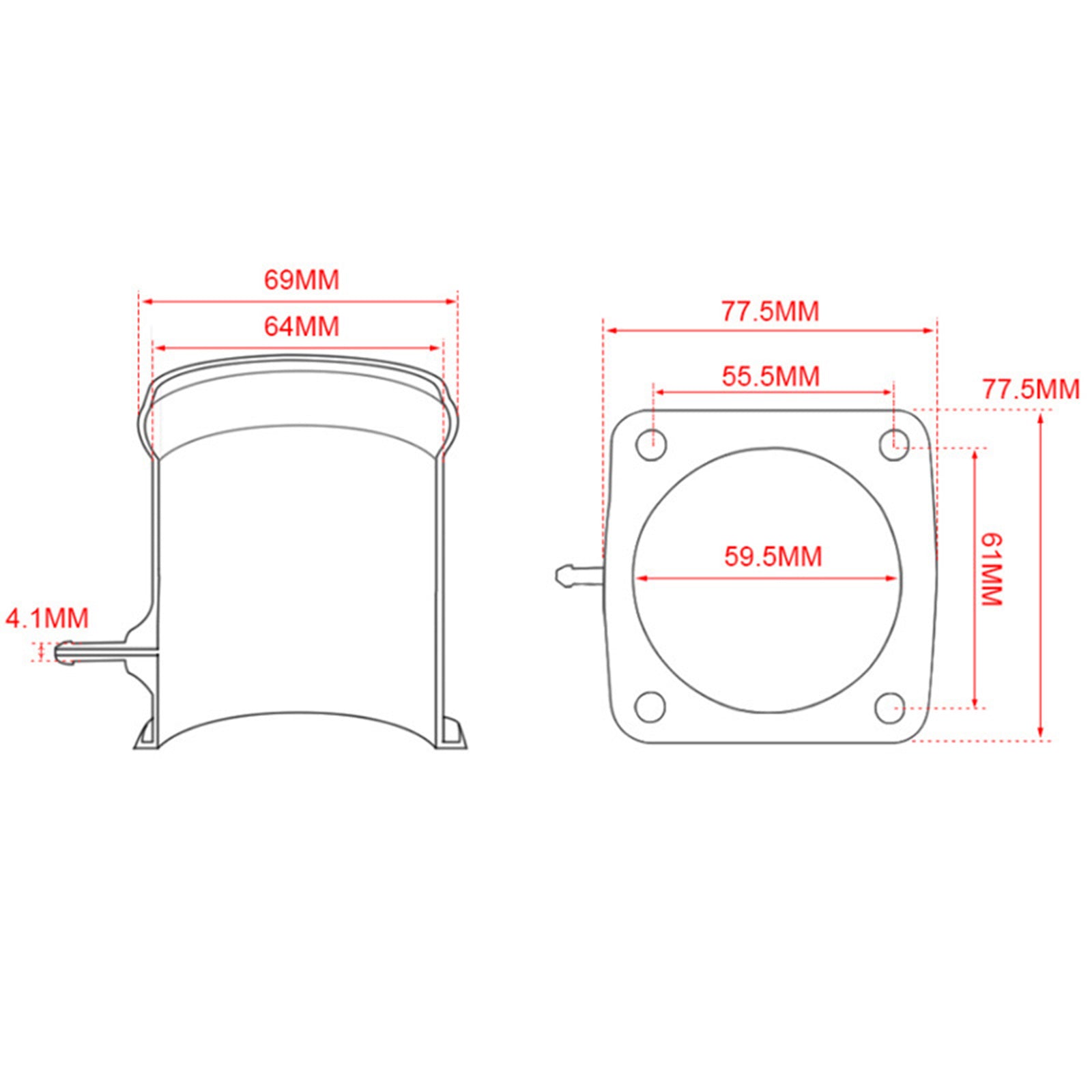 EGR Blanking Blank Kit for Mercedes-Benz E300 W210 S210 OM606 3.0 TD Engine