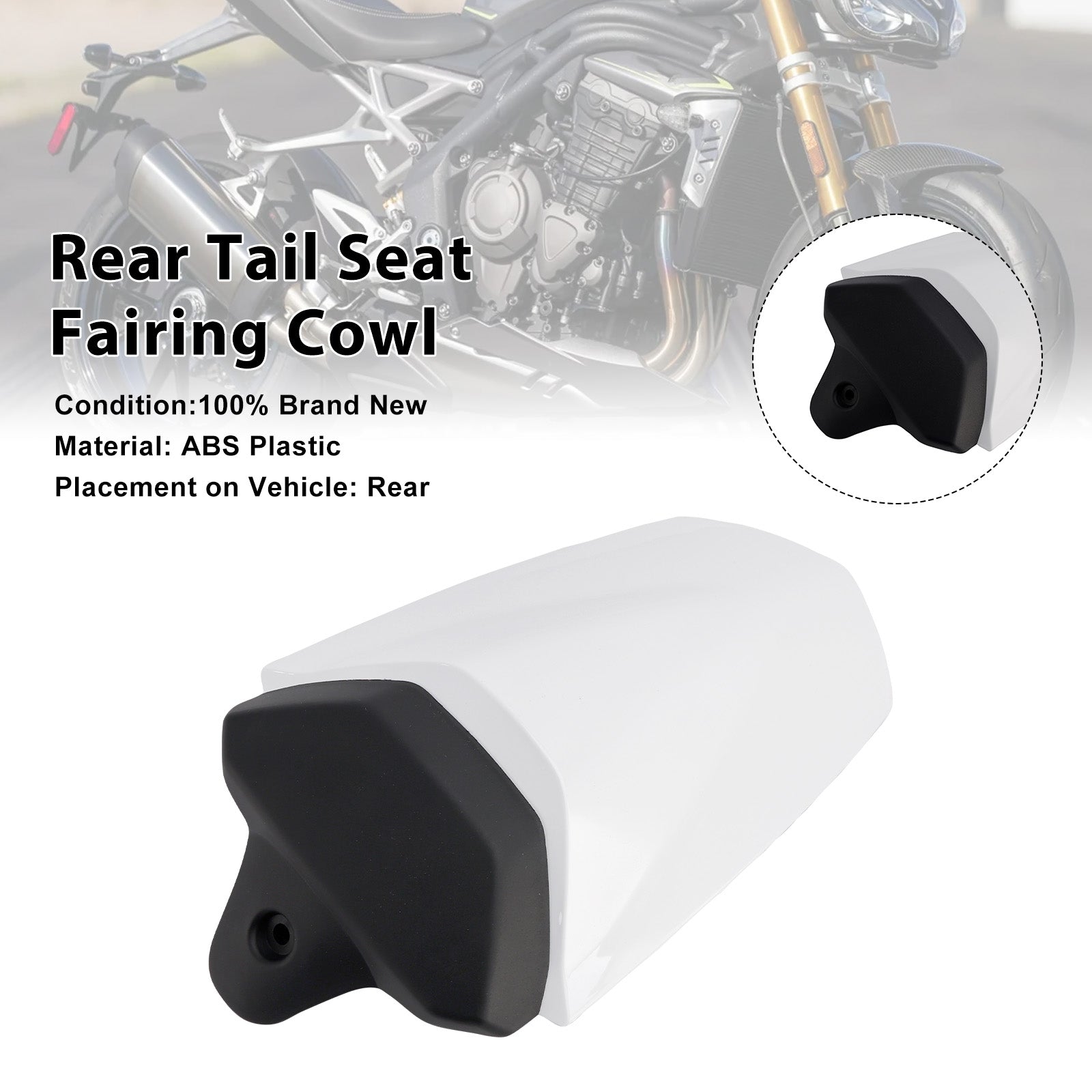 2025-2026 For Speed Triple 1200 RS Rear Tail Seat Fairing Cowl Cover