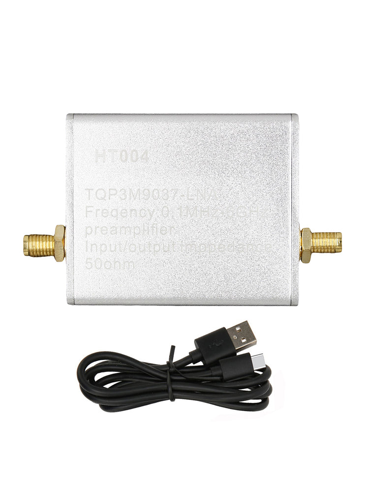 100K-6GHz HT004 Full Band Low Noise Amplifier 20dB High Gain Power Preamplifier