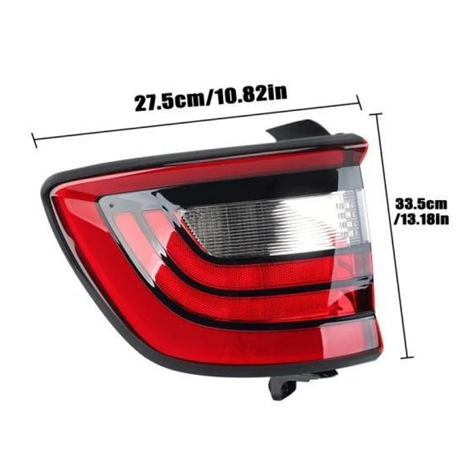 2014-2022 Durango (submodel: Citadel, R/T, Special Service, SXT) Left+Right Rear Tail Light Lamp 68272126AC 68272127AC