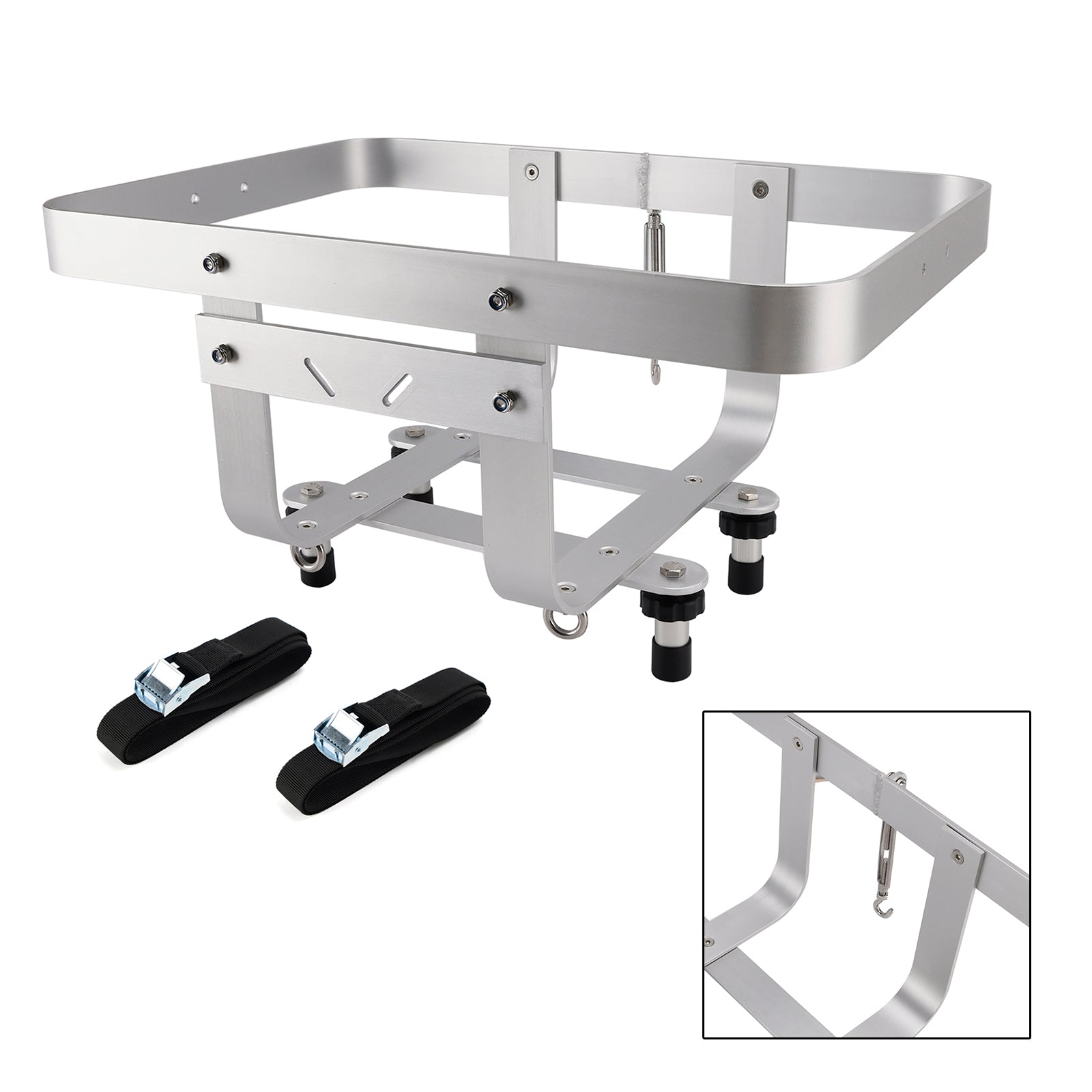 For Most Golf Cart Models Cargo Rack Cooler Bracket Fuel Can Mounts