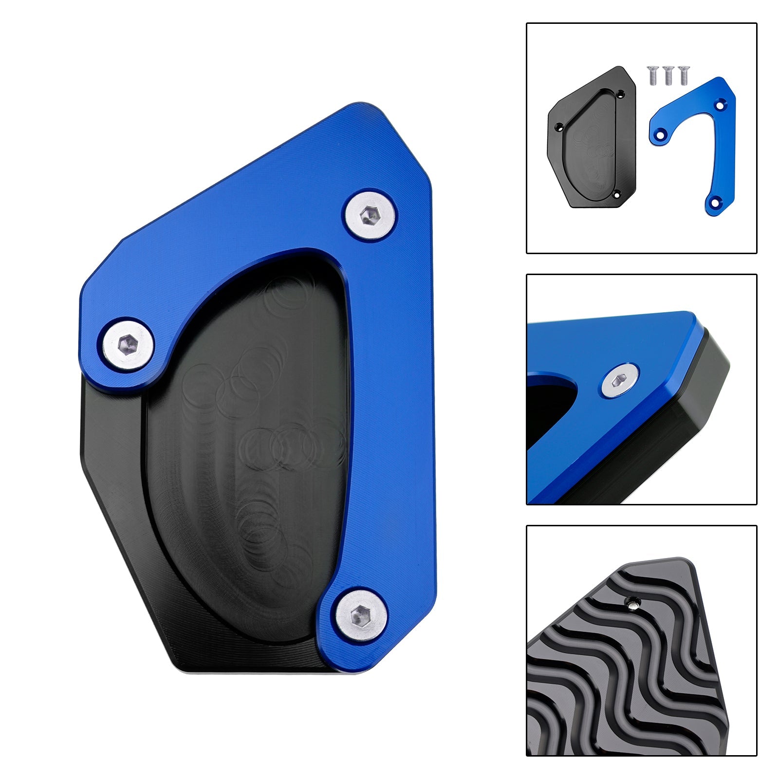 Kickstand Enlarge Plate Pad fit for Suzuki V-strom 650 DL650 XT 2011-2024