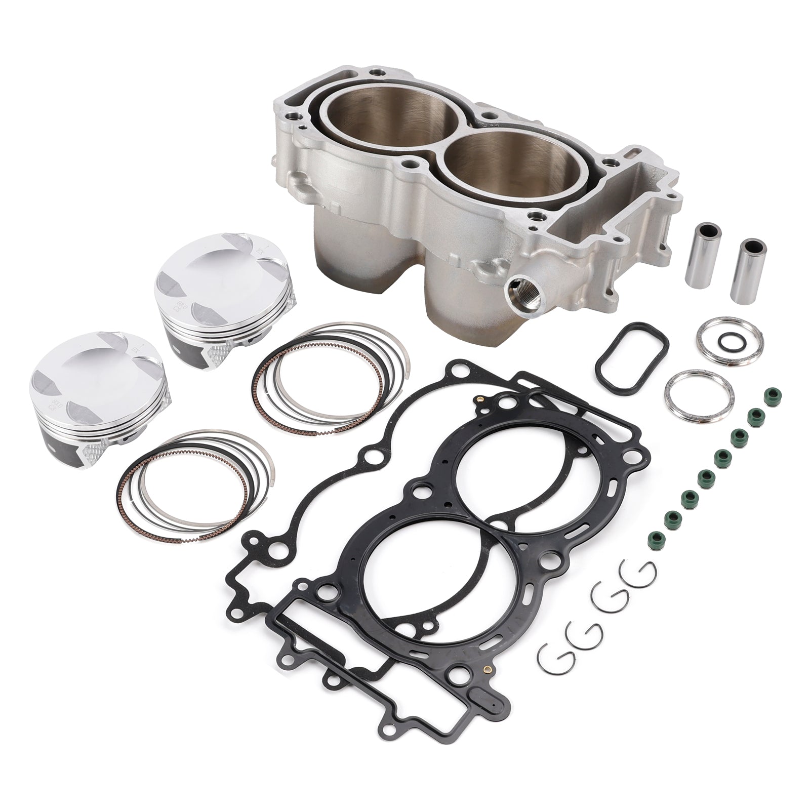 2013 Polaris RZR XP 900 JAGGED X Cylinder Jug Pistons Top End Gaskets Kit 3022278 5253037