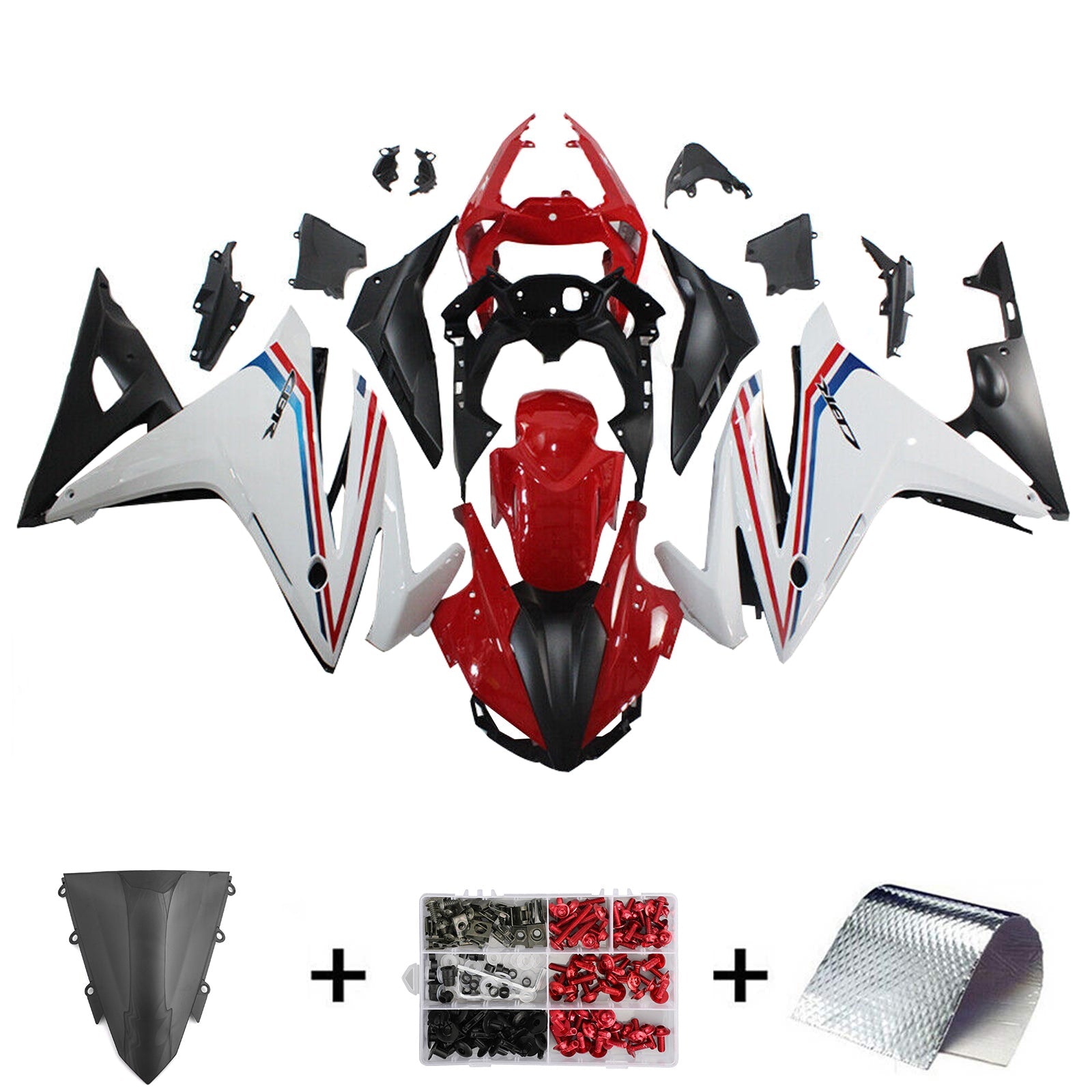 هوندا CBR500R 2016-2018 Fairing Kit هيكل السيارة بلاستيك ABS