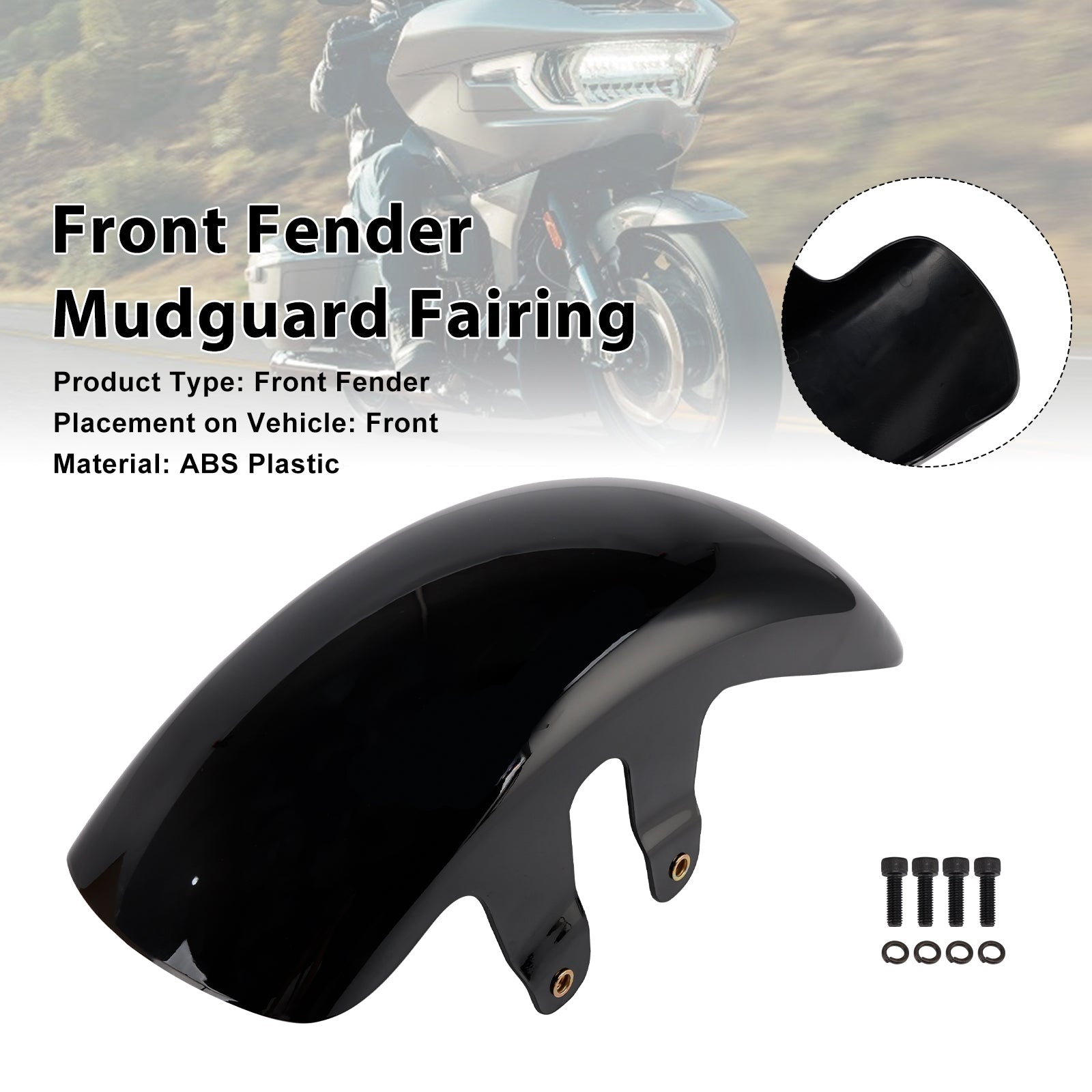 2023-2025 Touring CVO Road Glide / Street Glide Front Fender Mudguard Fairing