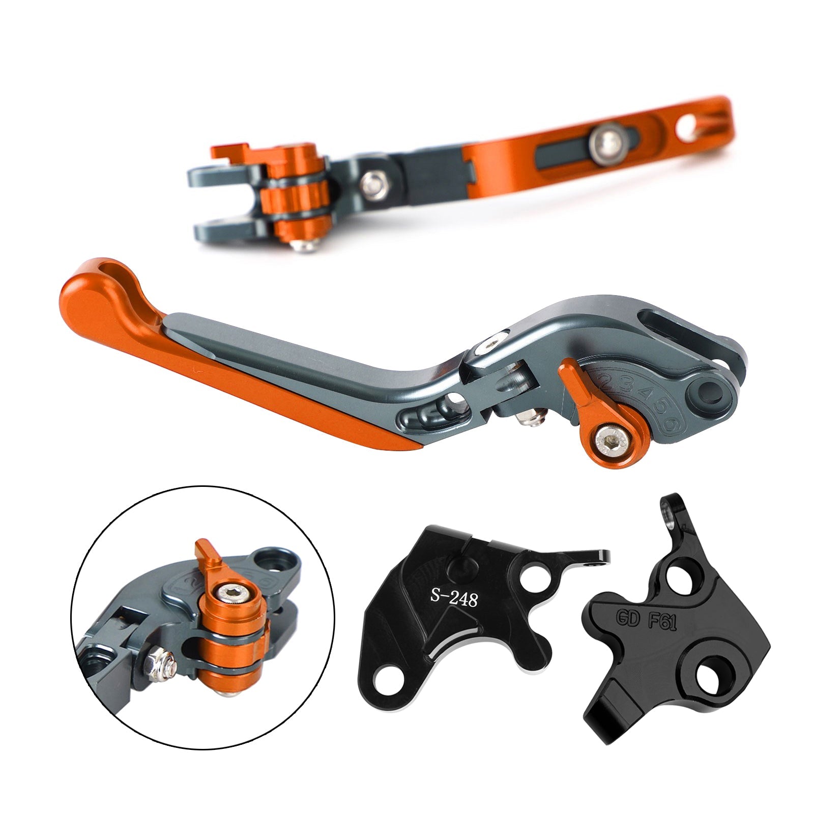 Adjustable Clutch Brake Lever fit for YAMAHA YZF R125 2008-2011