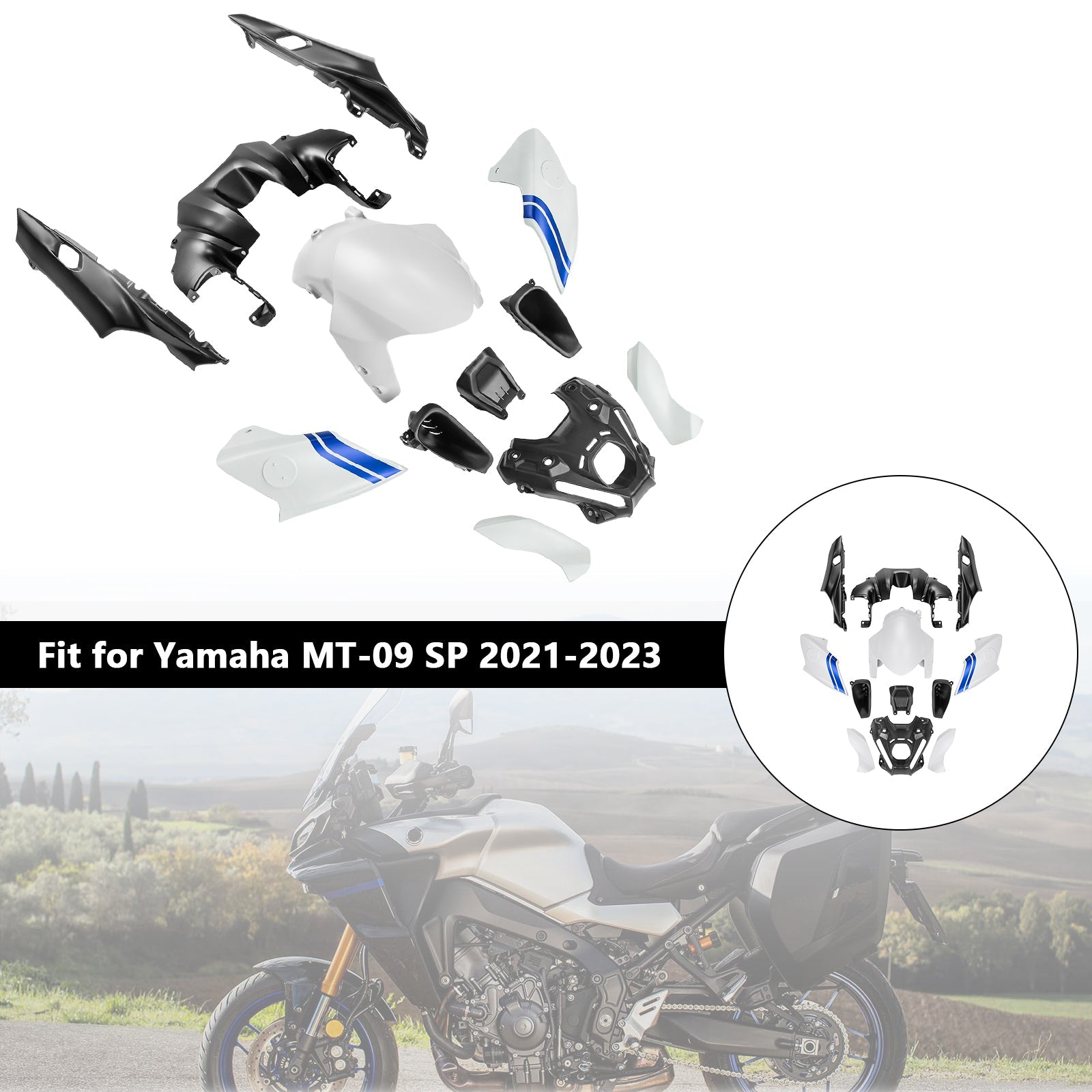 Yamaha MT-09 / MT-09 SP 2021-2023 Fairing Kit