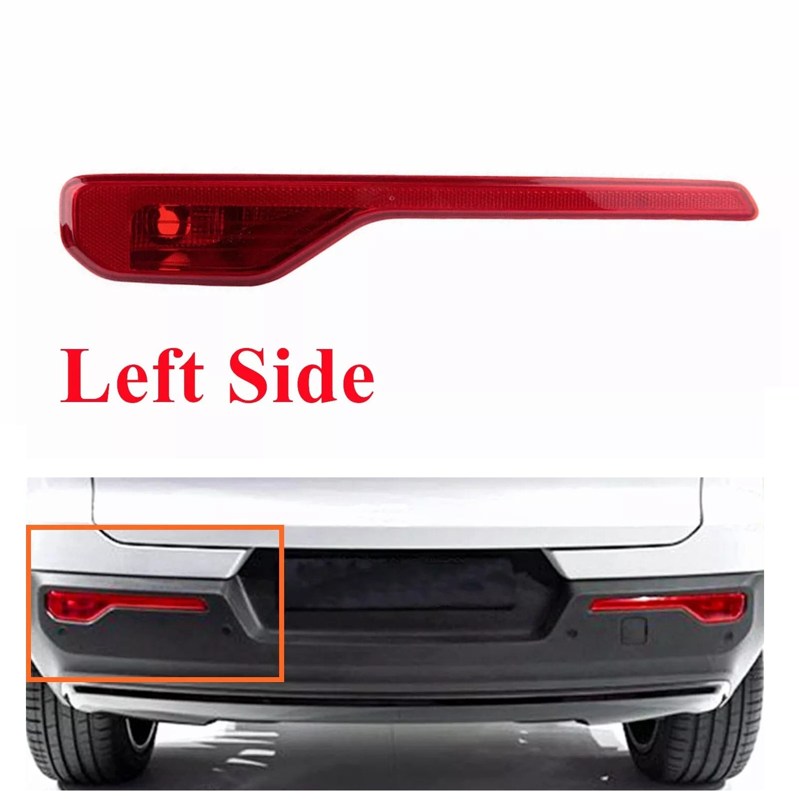 Left Side Rear Bumper Reflector Light Without bulb 31656865 For Volvo XC40 18-23