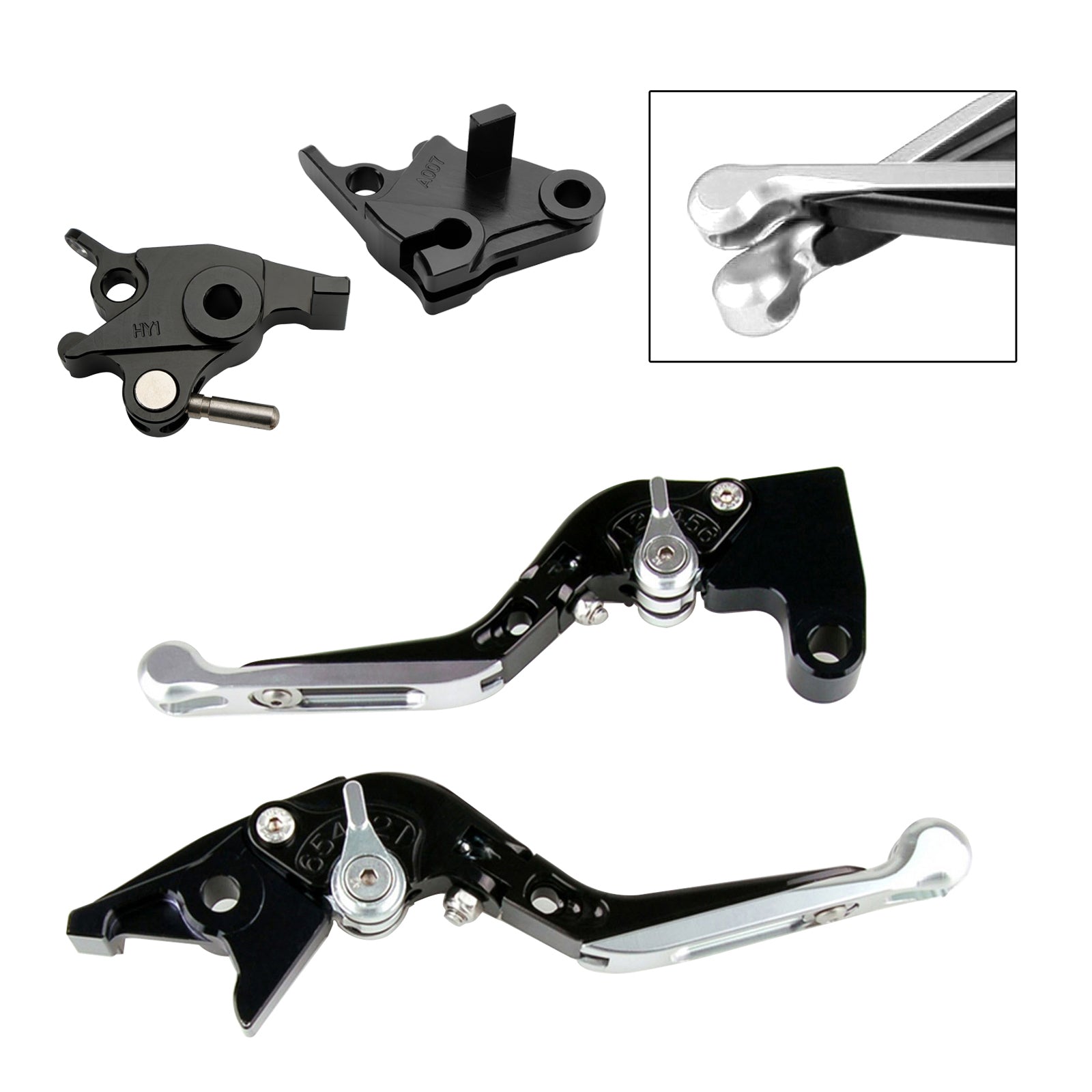 Adjustable Clutch Brake Lever fit for CFMOTO 400NK 650NK 650MT 650GT 2020-21