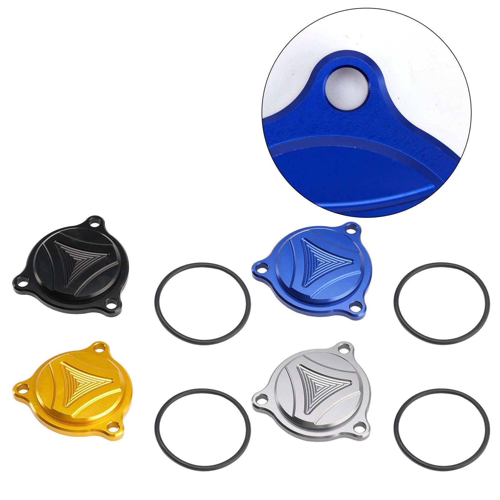 CNC OIL FILTER COVER FOR SUZUKI DRZ400 DRZ 400S DRZ 400SM DRZ400E 05-2025