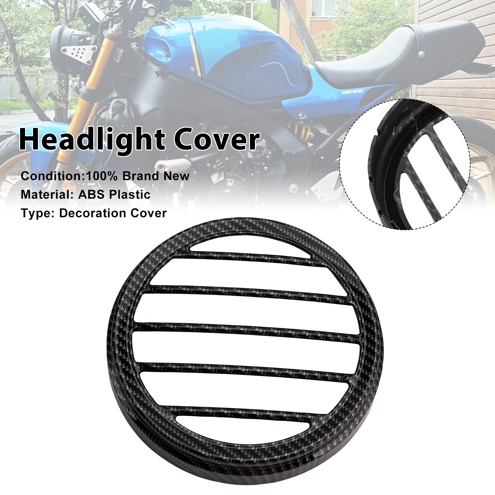 2022-2025 Yamaha XSR900 Front Nose Headlight Cover Fairing