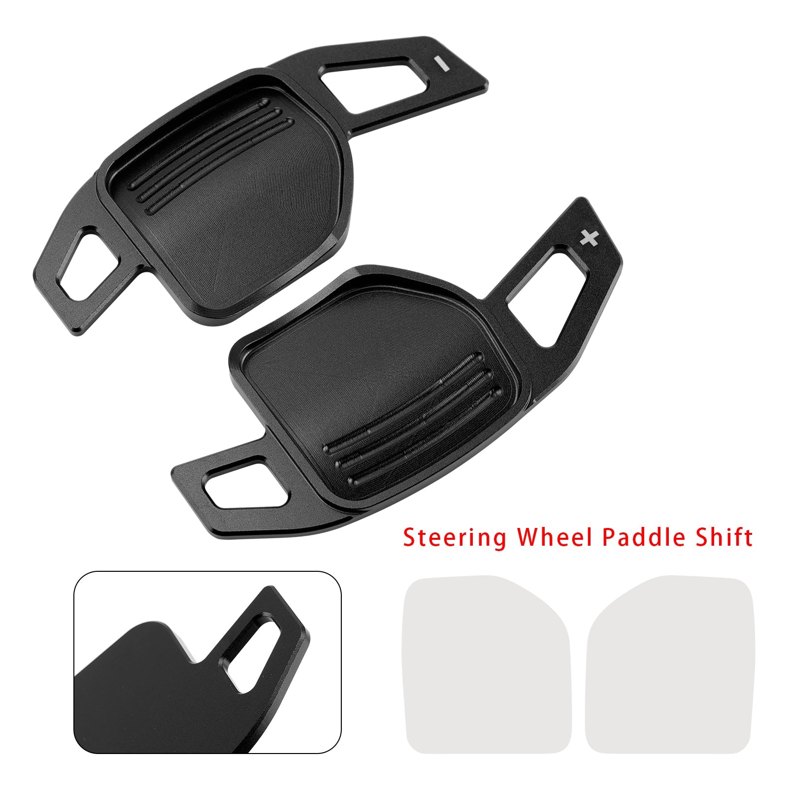 Steering Wheel Paddle Shifter For Audi A3 A4 A5 A6 TT Q5 08-14 Aluminium