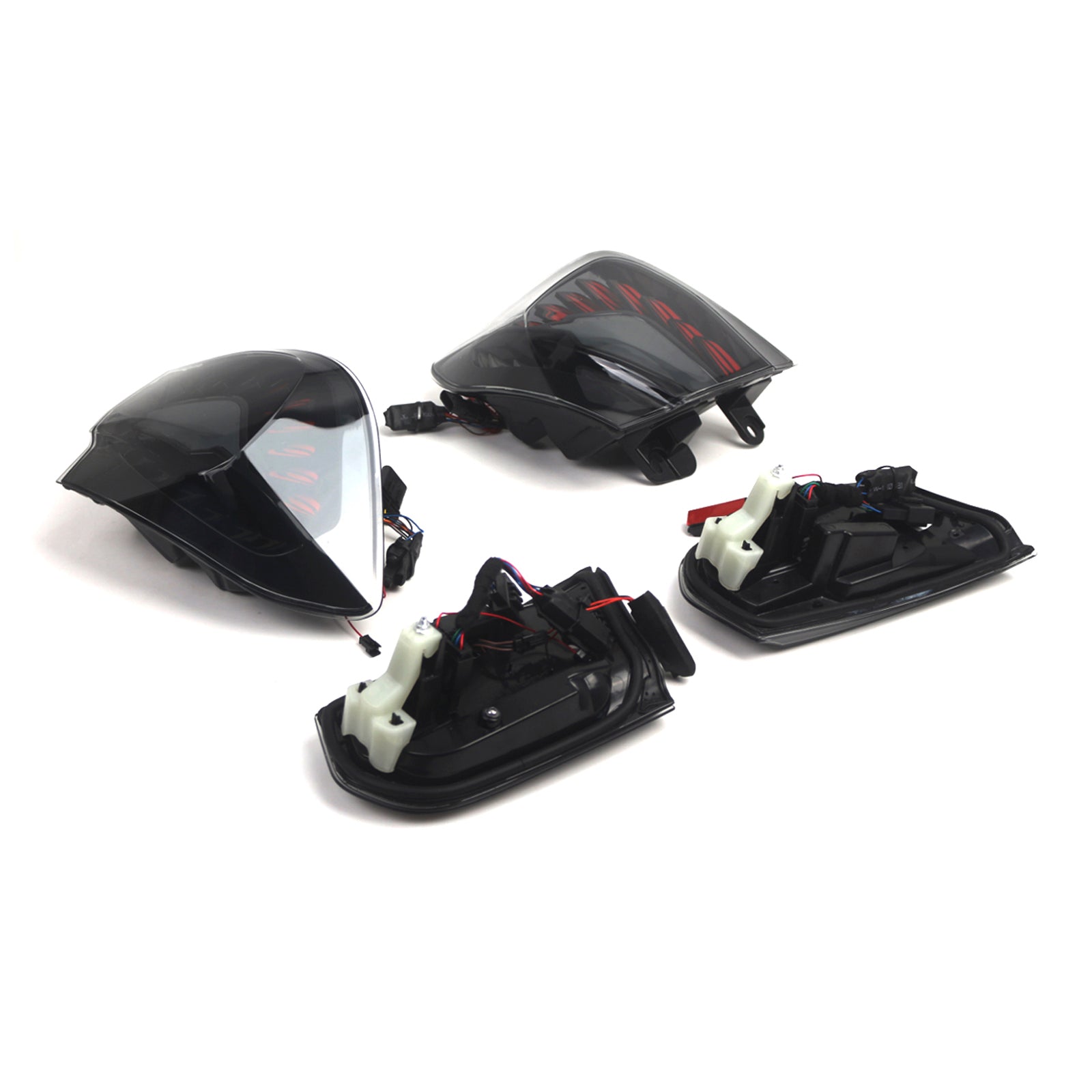 L&R Smoked LED Tail Lights Rear Lamp Assembly For BMW 3 F30 F80 M3 2013-2018