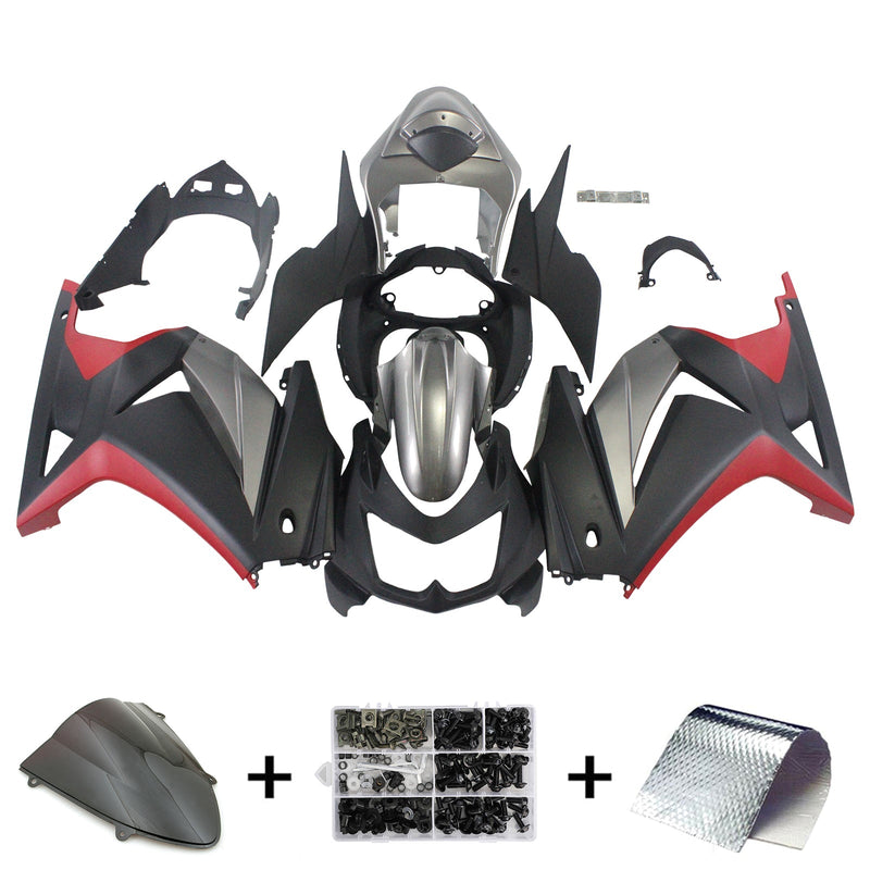 Kawasaki EX250/Ninja250R 2008-2012 Fairing Kit Bodywork Plastic ABS