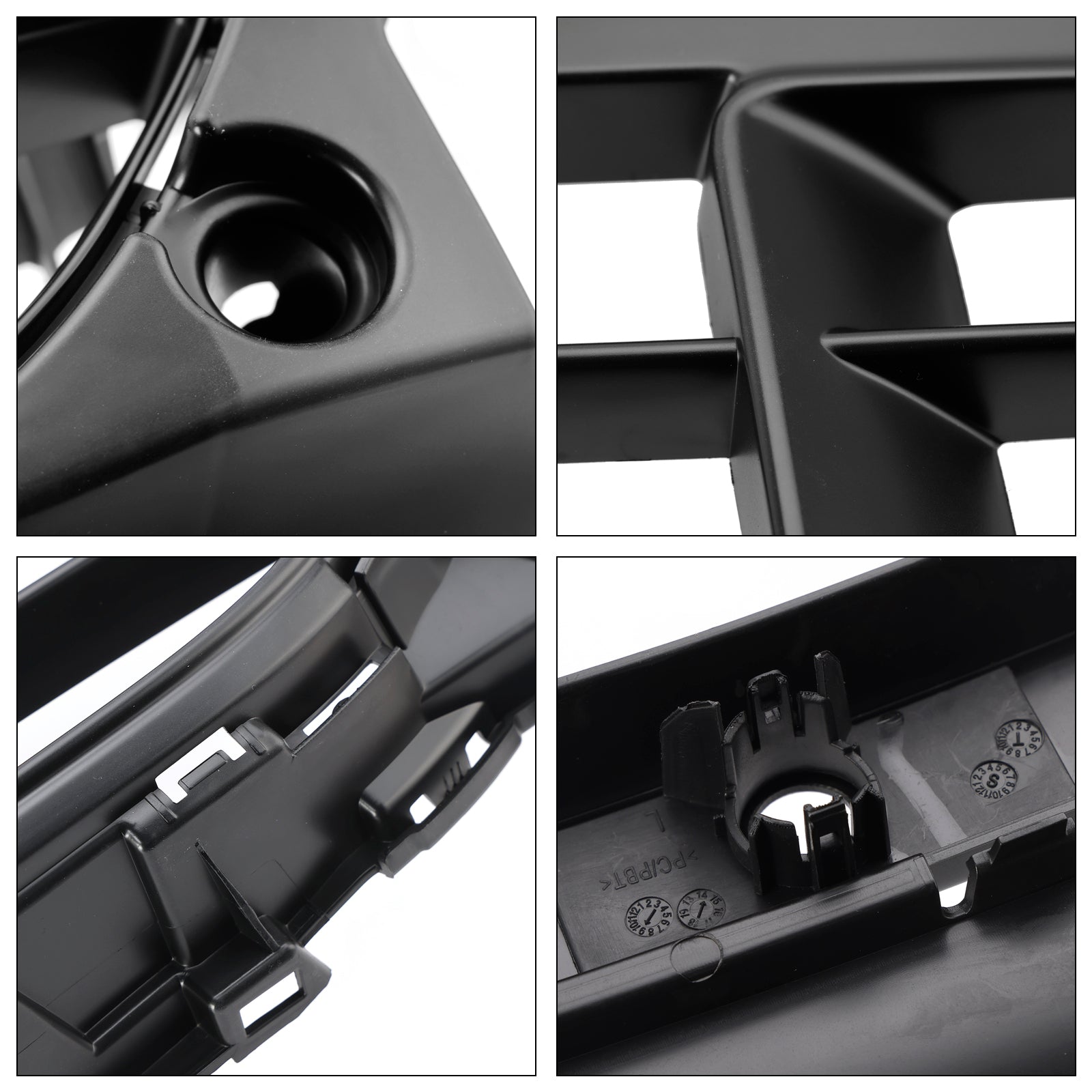 Front Bumper Grill Grille 95B807683-AG-0K1 Fit Porsche Macan GTS 2014-2017