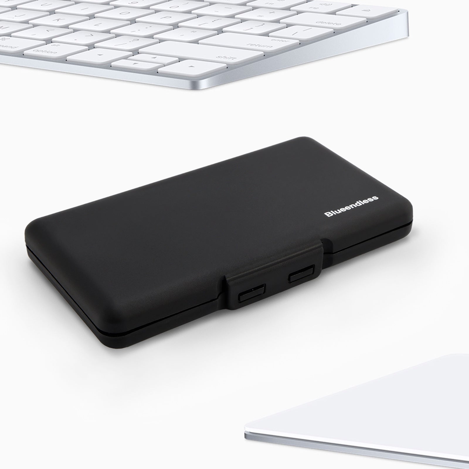 M2 Hard Drive Protection Box Solid State Drive Box Shockproof Waterproof Black