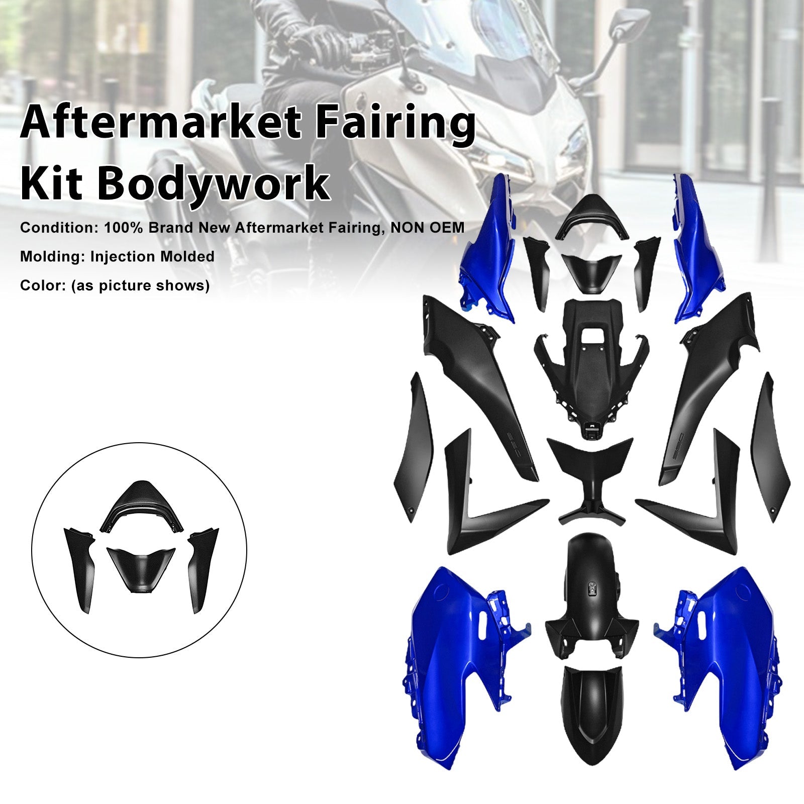 2025-2026 for Yamaha TMAX560 Injection Bodywork Fairing Kit