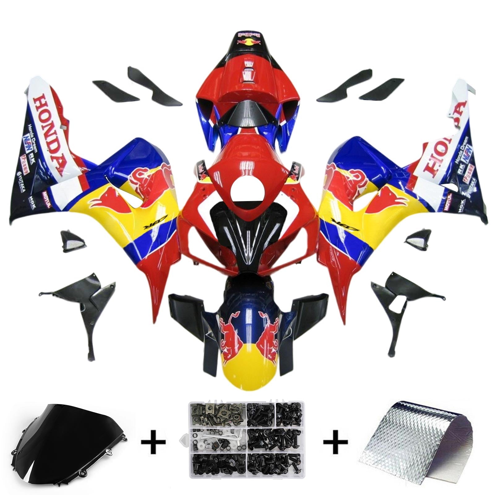 Honda CBR1000RR 2006-2007 Fairing Kit Bodywork Plastic ABS