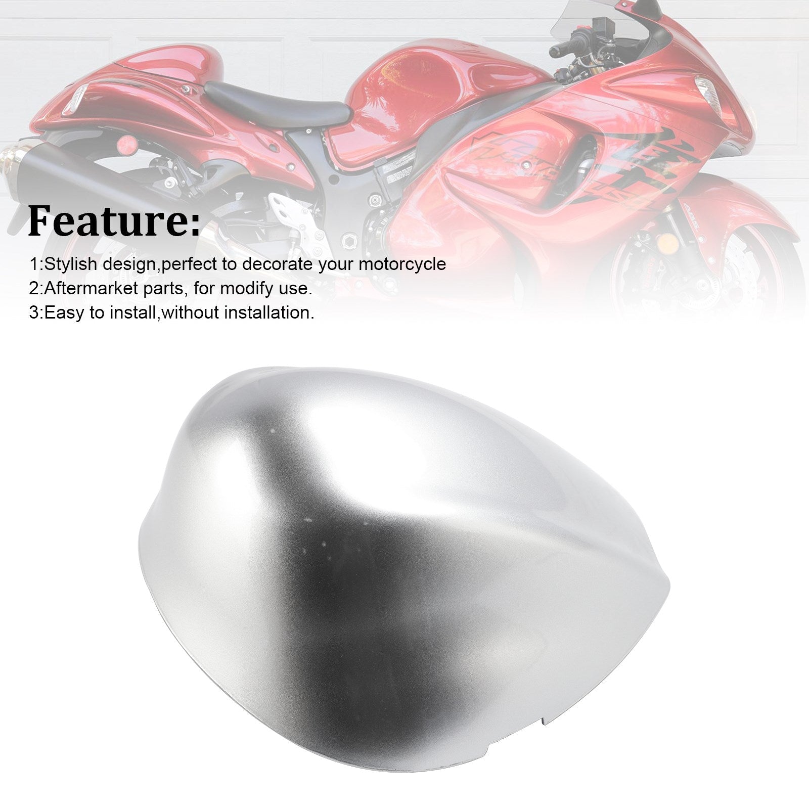 Rear Seat Fairing Cover For Suzuki GSX1300R GSX-R1300 Hayabusa 2008-2020