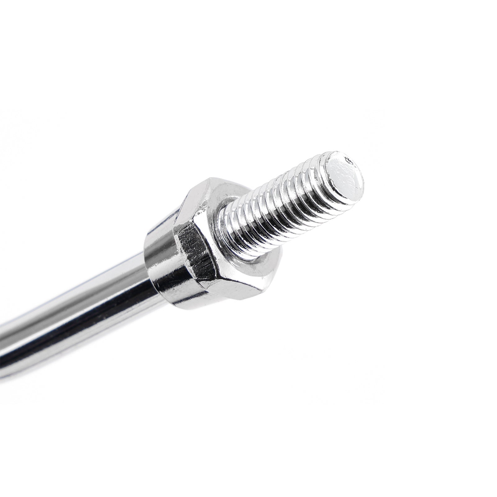 Round Black with Chrome Arm Mirror 8mm For Honda NA/NC/NN/NQ/NX/PA/SE/TG50 C70