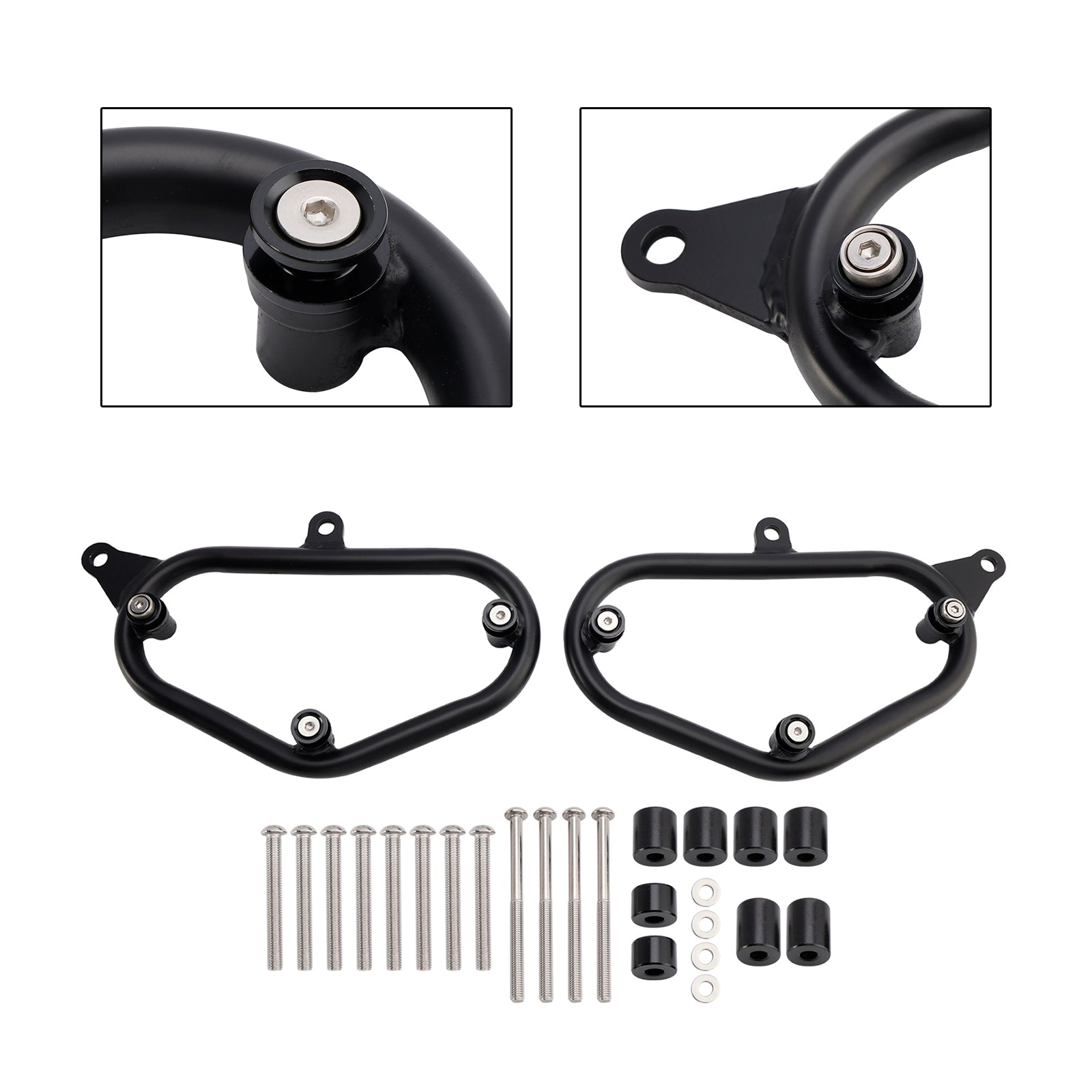 2024-2025 Kawasaki Eliminator 500 Side Saddle Bag Mounting Bracket Black