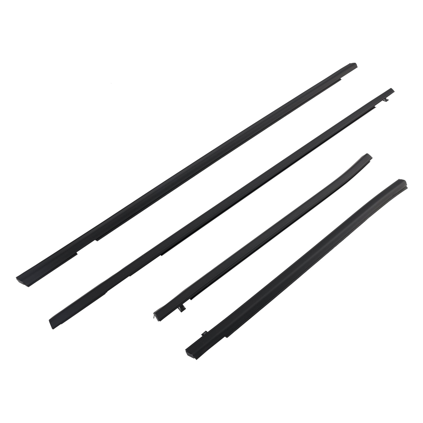 2001-2008 Honda FIT JAZZ 1st gen 4PCS Weatherstrip Rubber Seal Door Belt