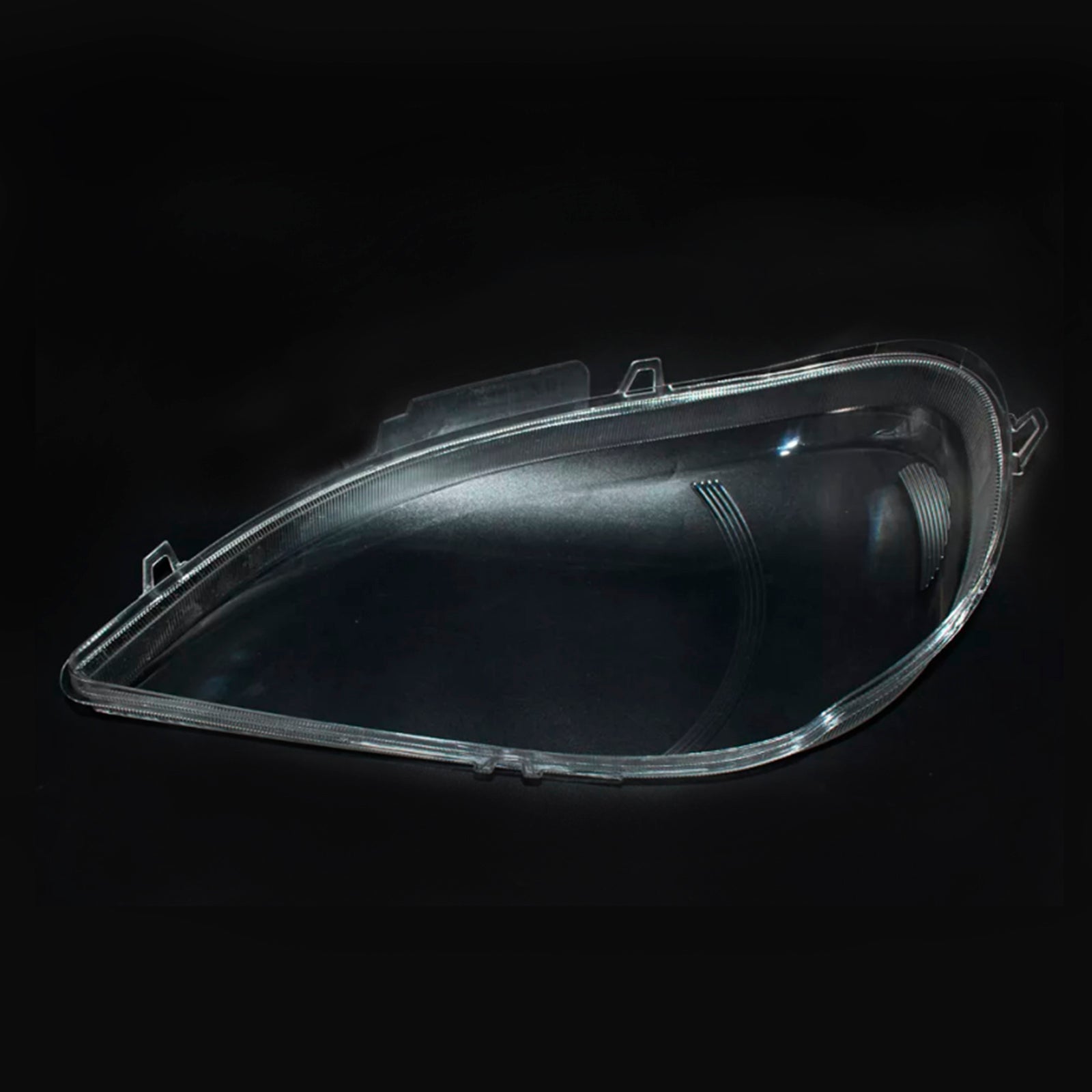 2002-2005 Mercedes Benz ML-Class W163 2PCS Front Headlight Glass Clear