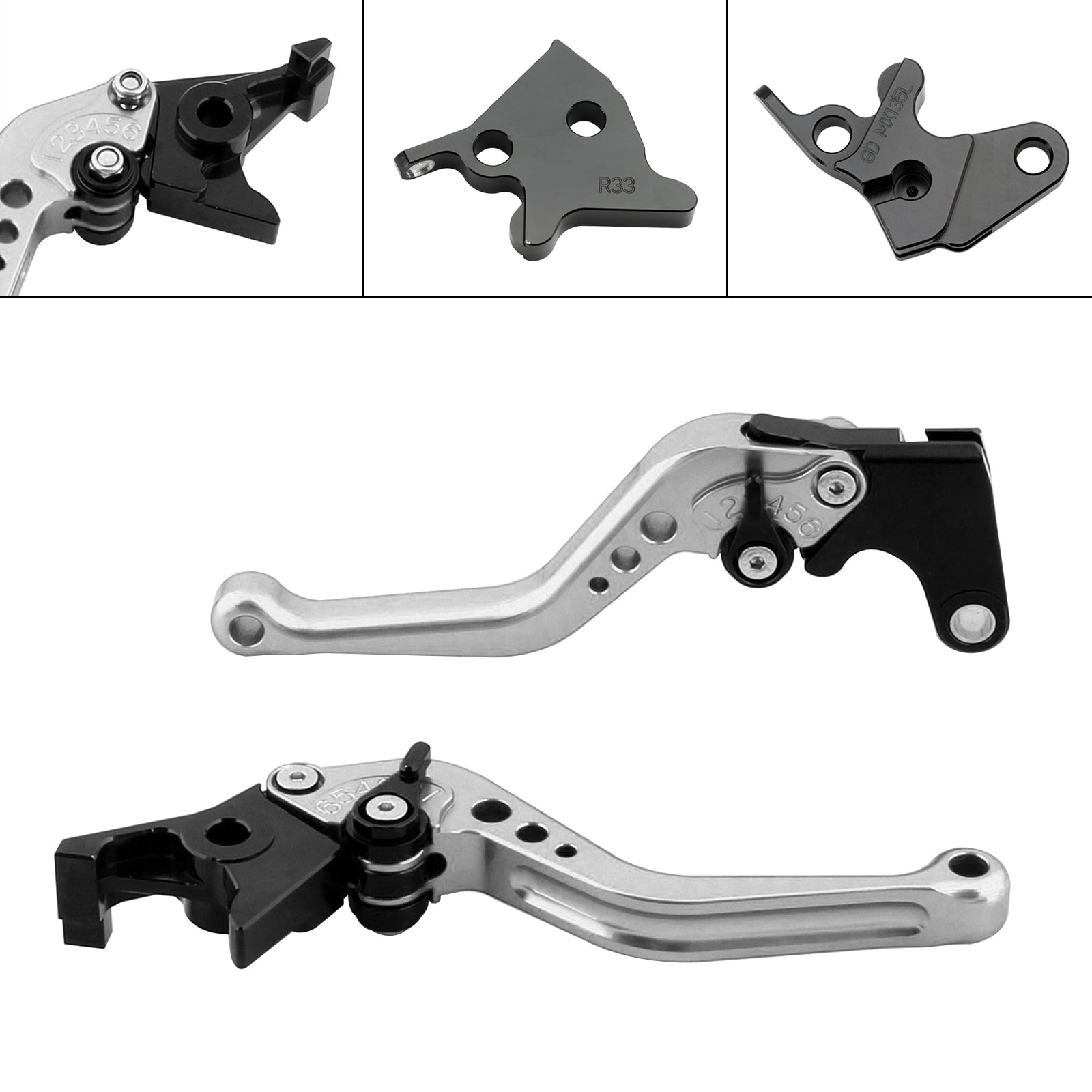 2005-2014  YAMAHA YBR125 NEW Short Clutch Brake Lever