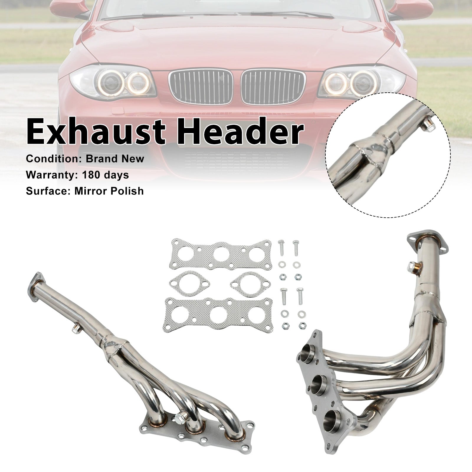 2008-2013 For BMW E88 128i (Convertible) Exhaust Manifold Header