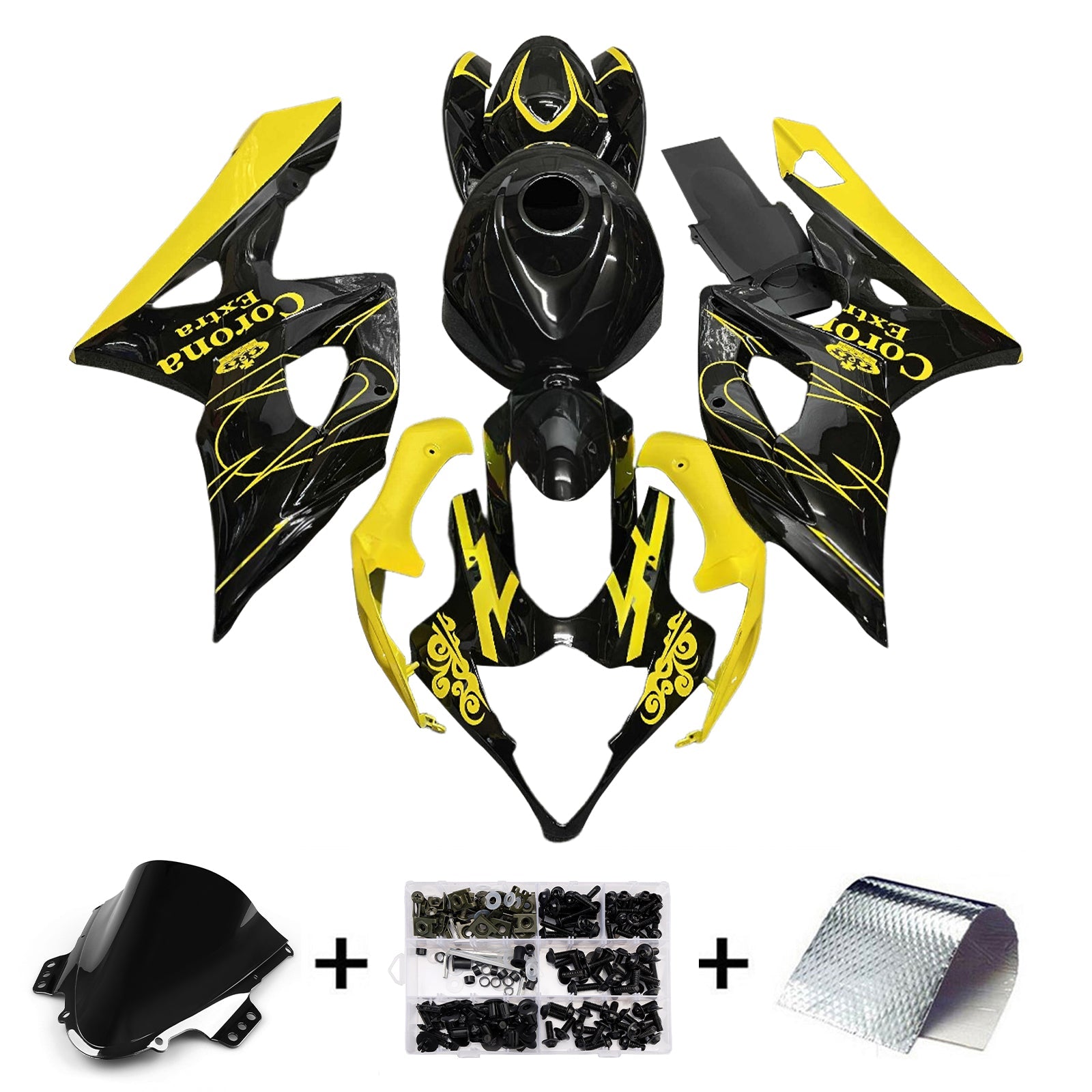 Injection Fairing Kit Bodywork Plastic ABS For Suzuki GSXR1000 2005-2006 K5