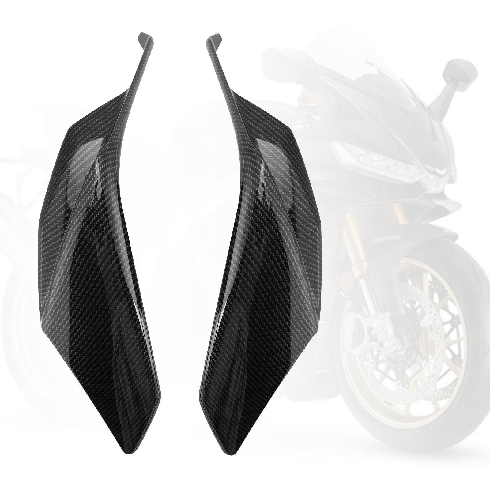 2021-2024 Aprilia RSV4 Air Deflector Spoiler Side Fairing Part Kit Panels