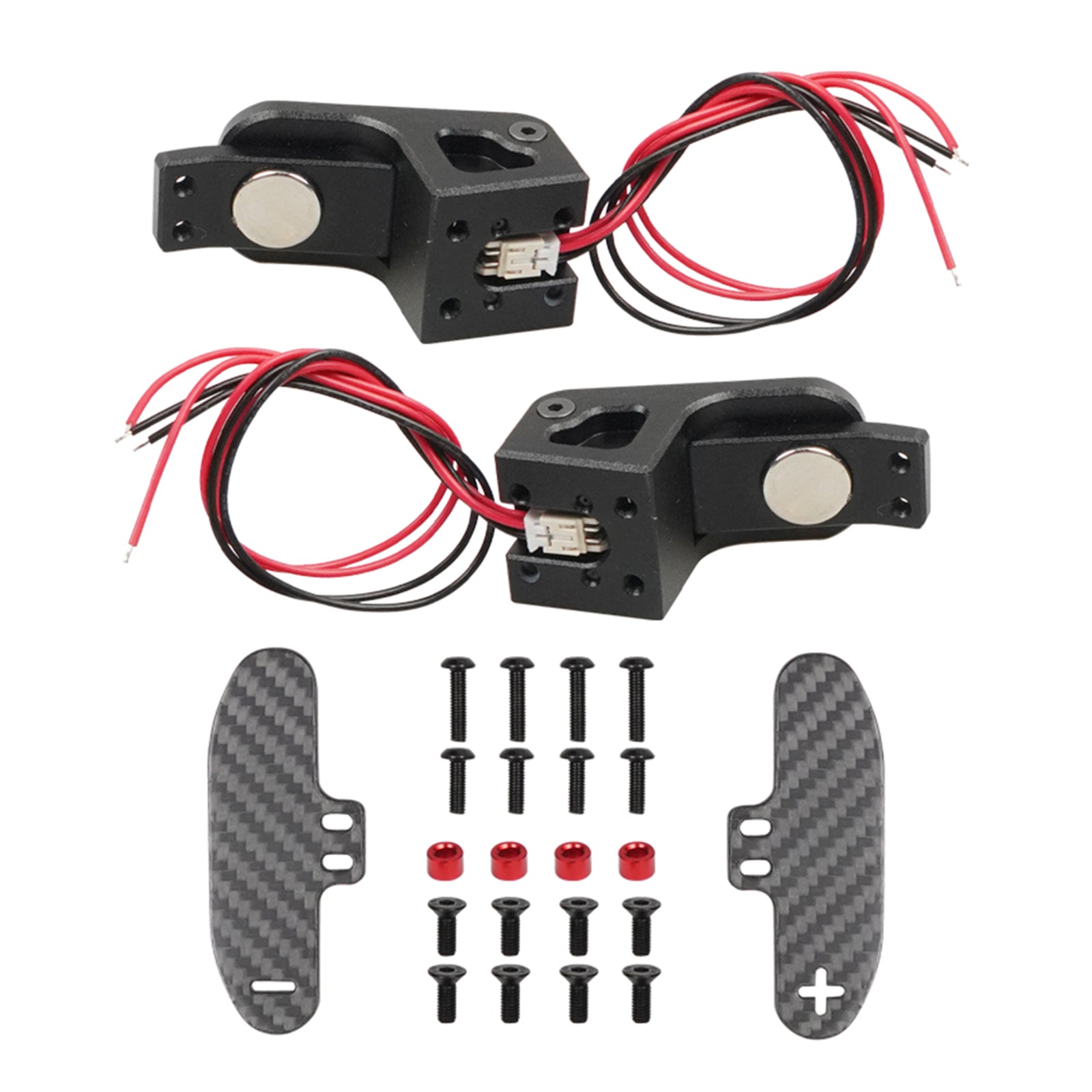 Shift Paddles Racing Game Simulation Steering Wheel For Thrustmaster T300 T500