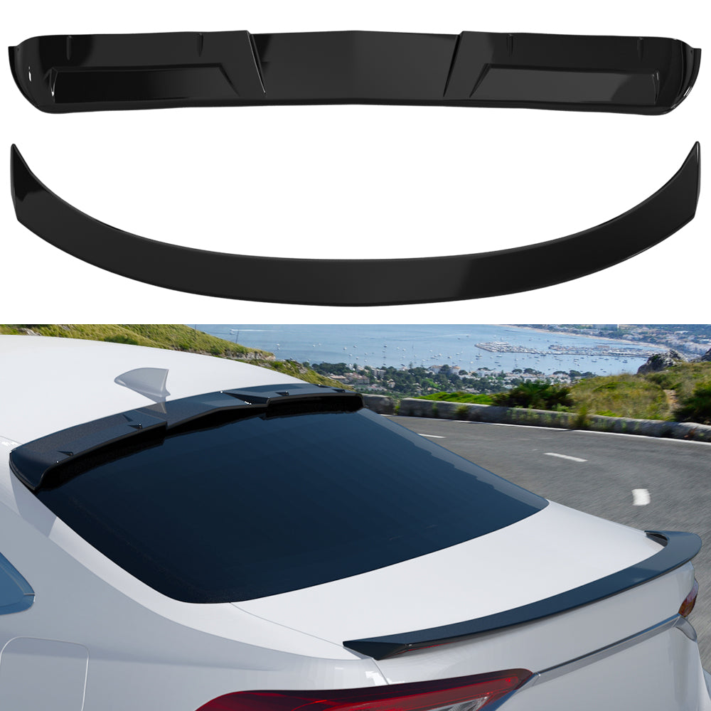 Glossy Black Rear Spoiler Wings Fit For Toyota Camry LE SE XSE XLE 2018-2024