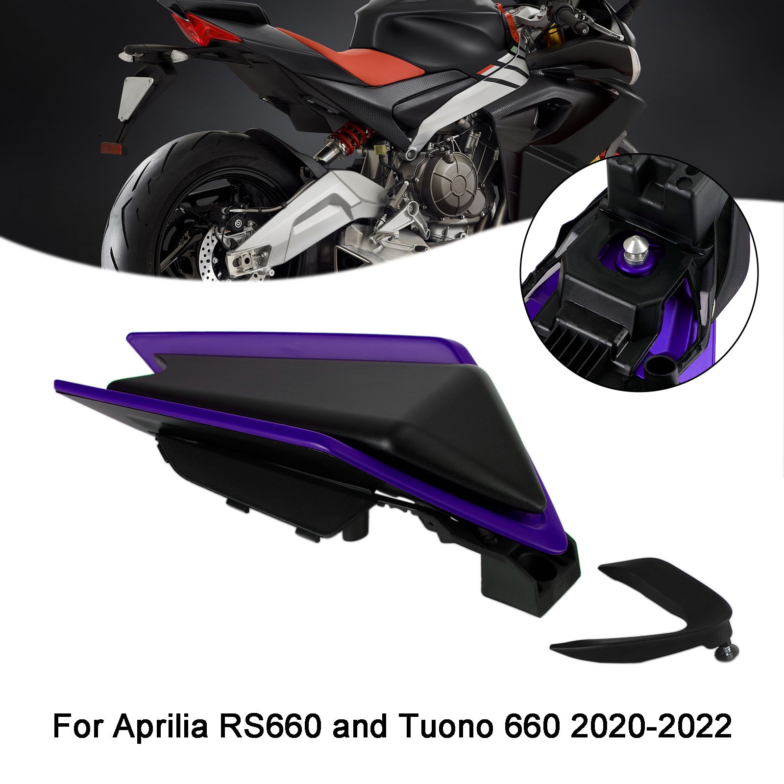 Rear Cowl Tail FAIRING Cover For Aprilia RS660 RSV4 Tuono 660 2020-2024