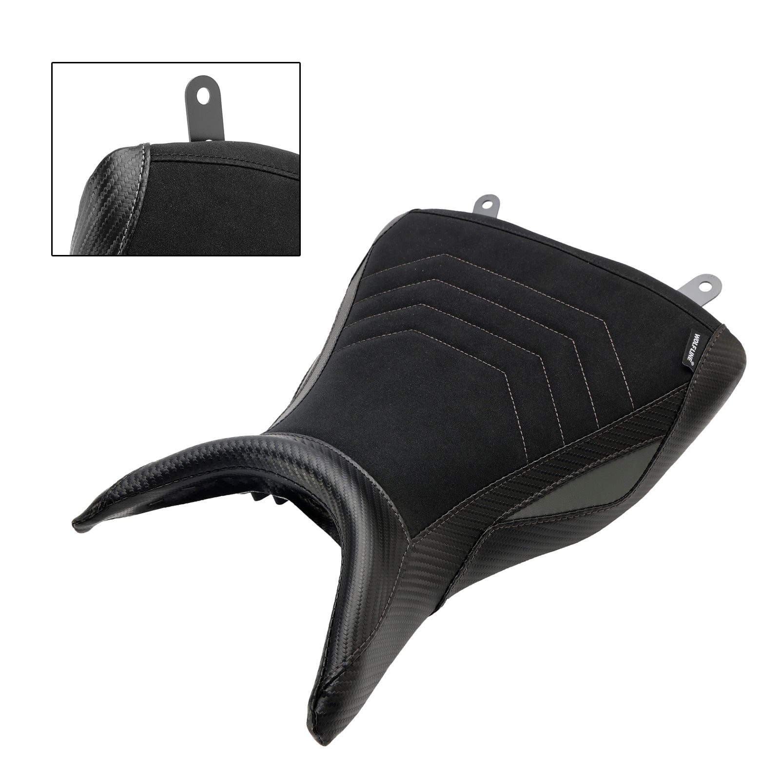 2015-2023 야마하 MT-03 YZF-R3 프론트 드라이버 레이더 시트 2인승 안장 그레이