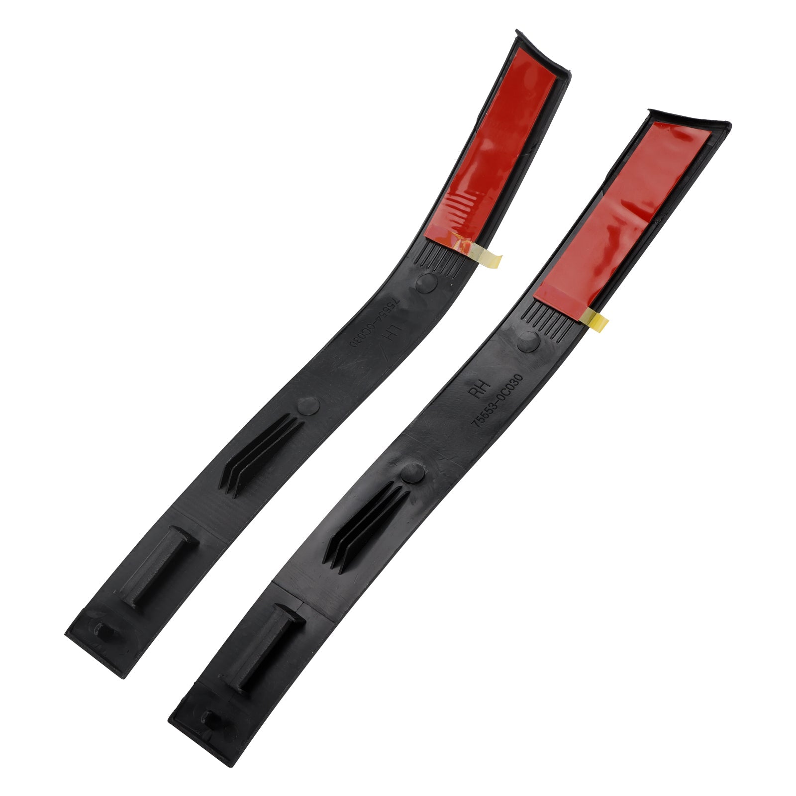 2007-2021 Toyota Tundra Crewmax 4 Full Doors Roof Drip Molding Rear Left & Right