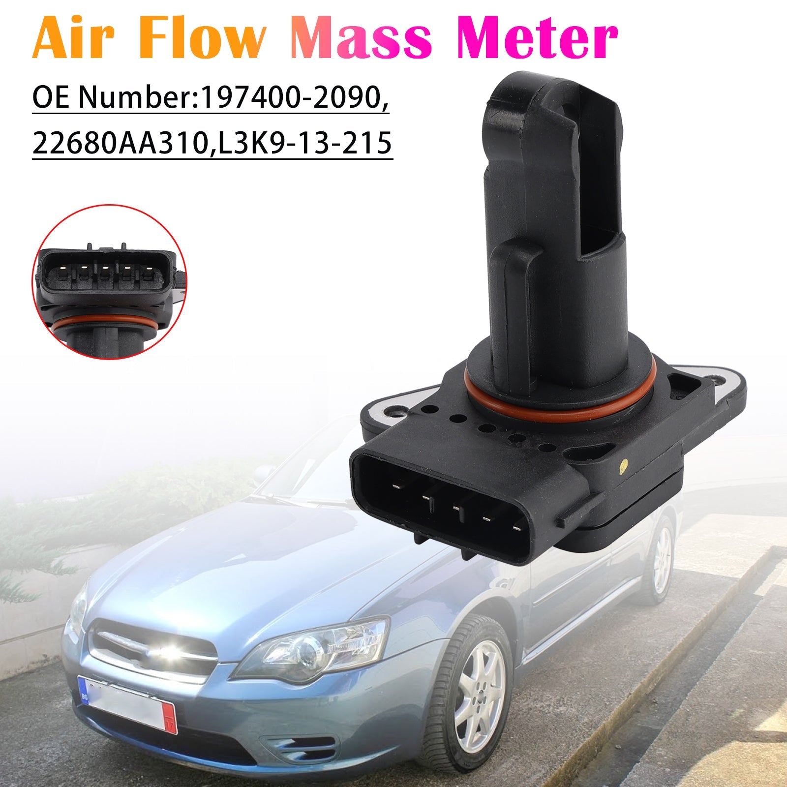 Mass Air Flow Meter MAF Sensor For Subaru Forester Impreza Legacy IV 2000-